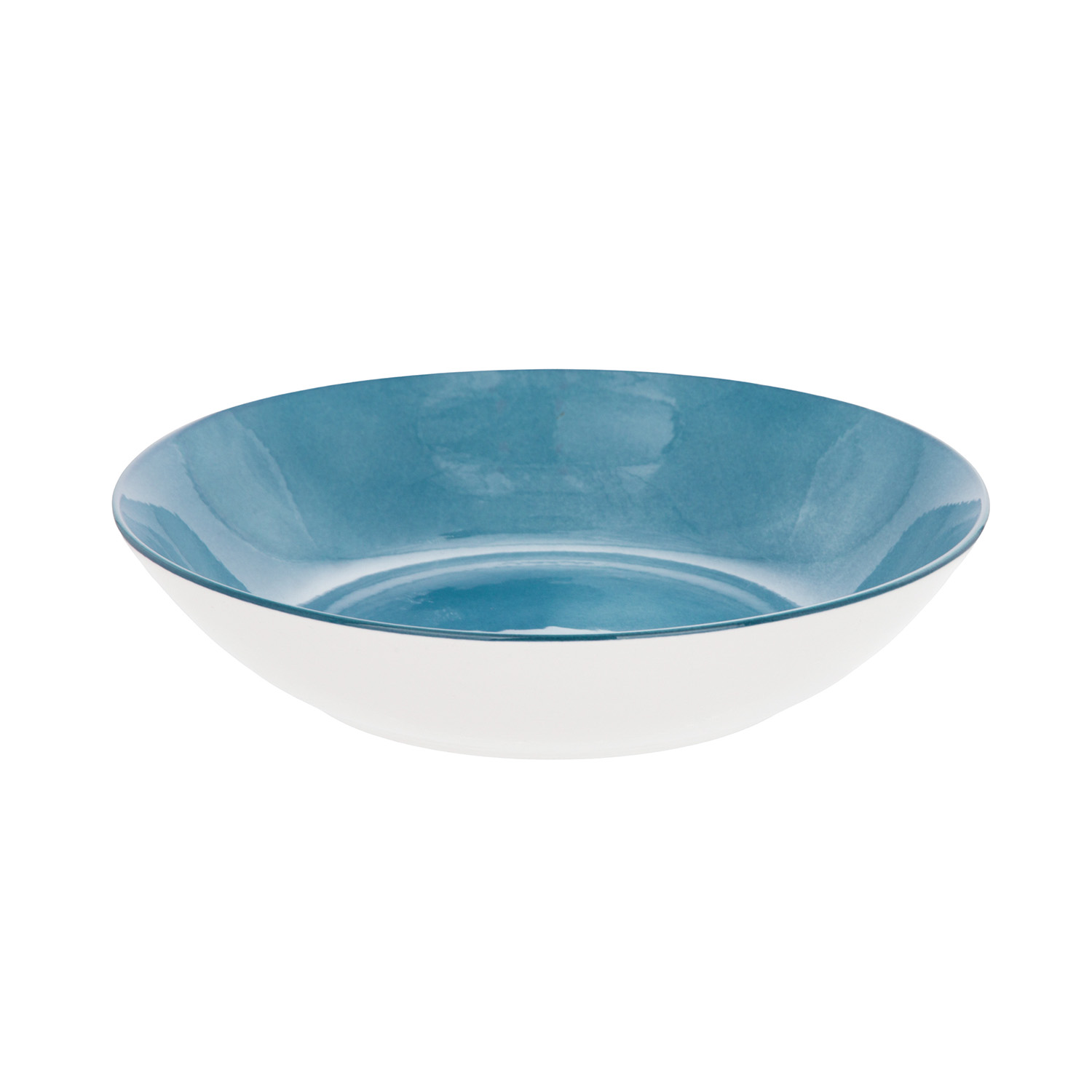 Piatto fondo blu porcellana Mix e Match