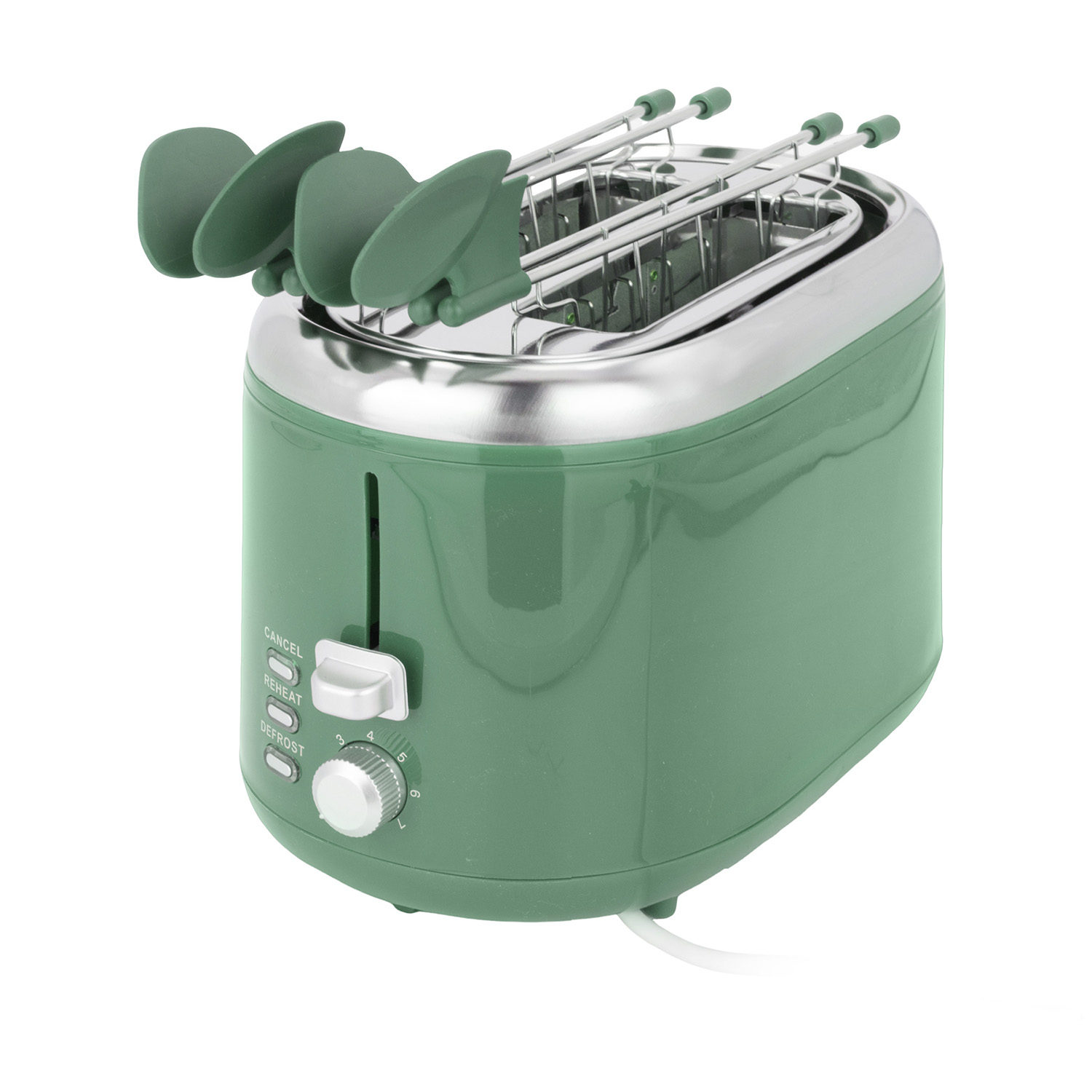 Tostapane 2 fette 850 W verde