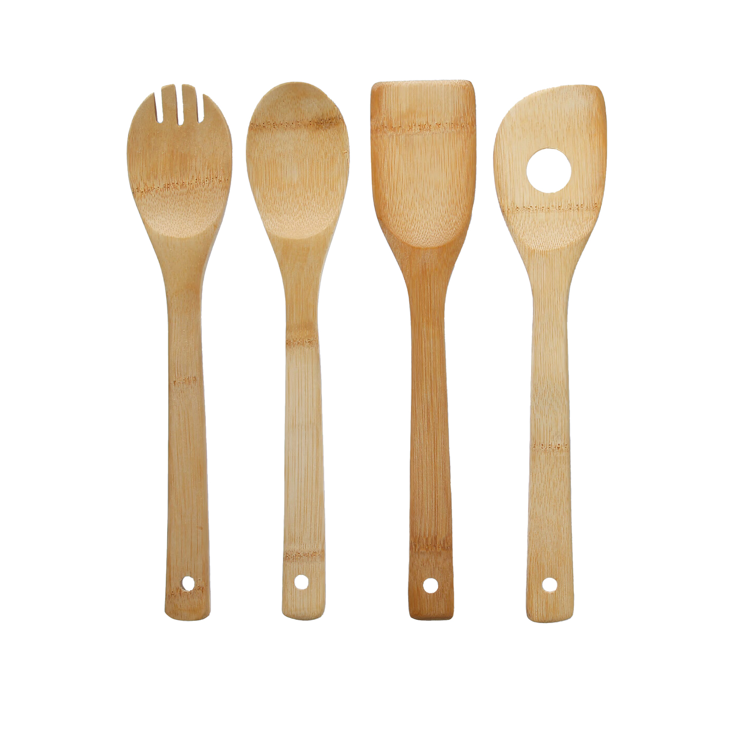 Set 4 mestoli in bambù
