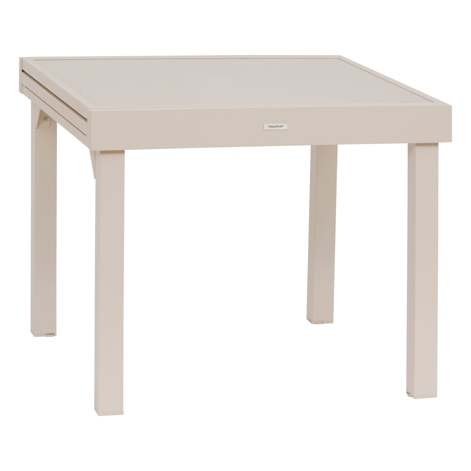 Tavolo da giardino allungabile 90 180x90x75,5 cm - Piazza argilla