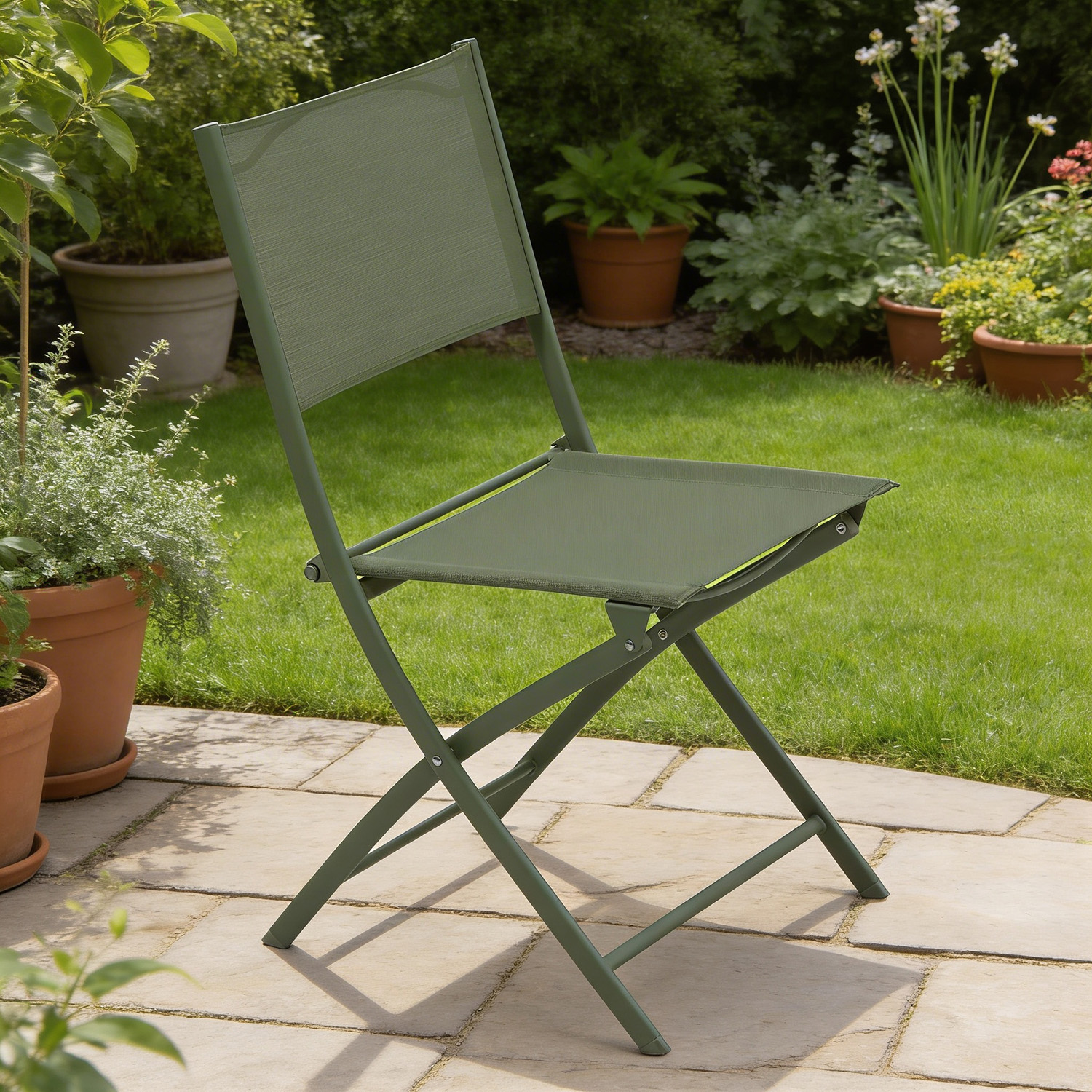 Sedia pieghevole giardino alloro Modula
