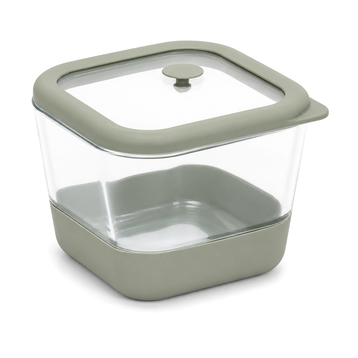 Contenitore alimentare quadrato vetro 800 ml Siliglass