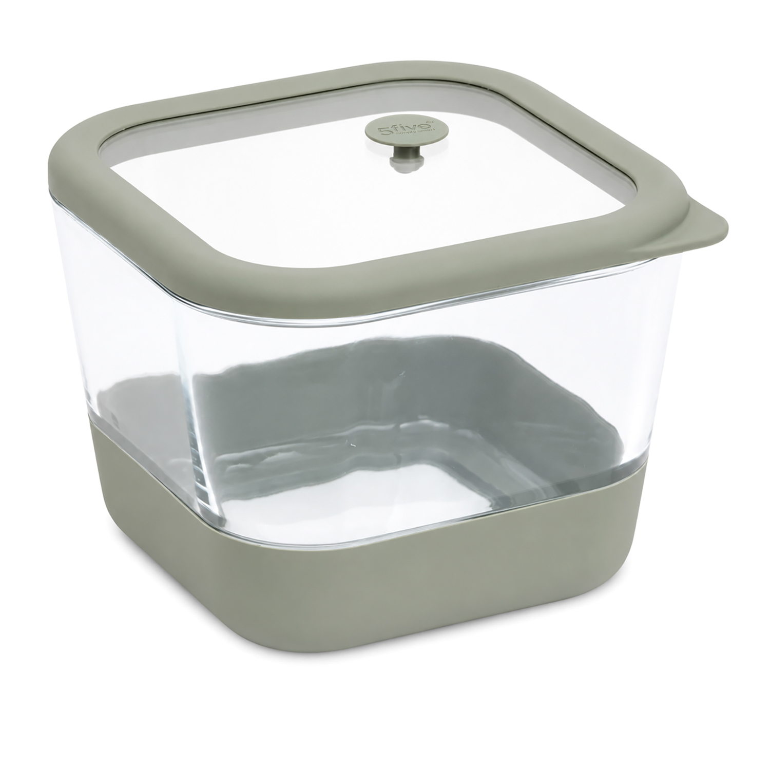 Contenitore alimentare quadrato vetro 1,35 L Siliglass