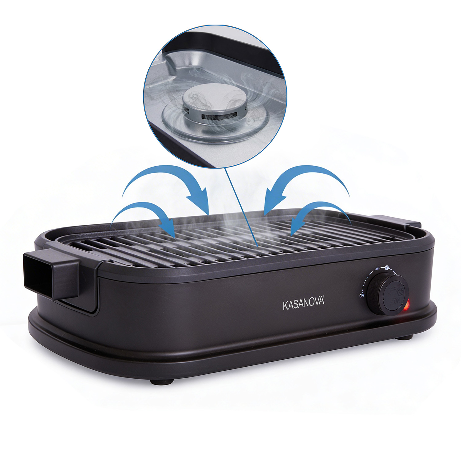 Griglia elettrica senza fumo 1800 W