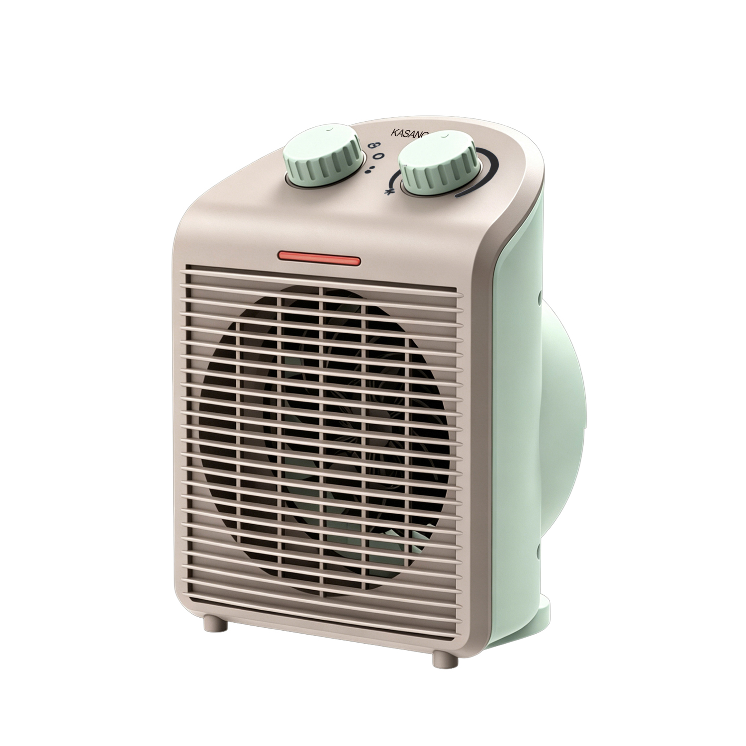 Termoventilatore portatile 2000 W beige salvia