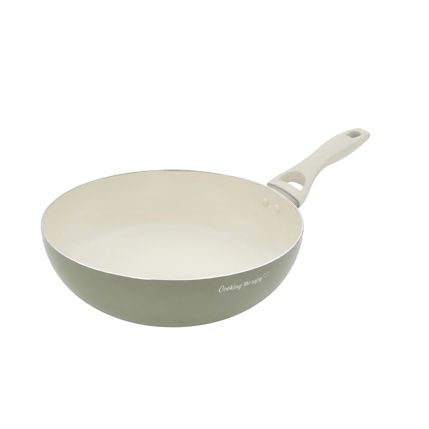 Wok 28 cm avocado Cooking Therapy