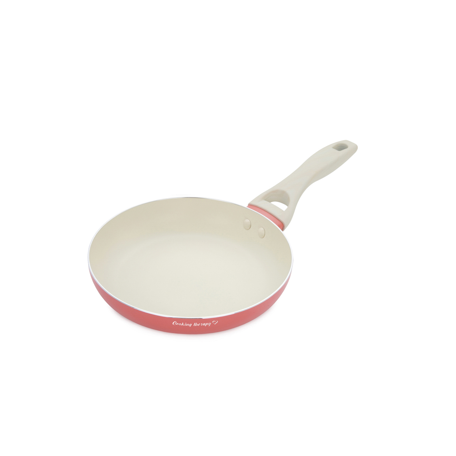 Padella 18 cm corallo Cooking Therapy