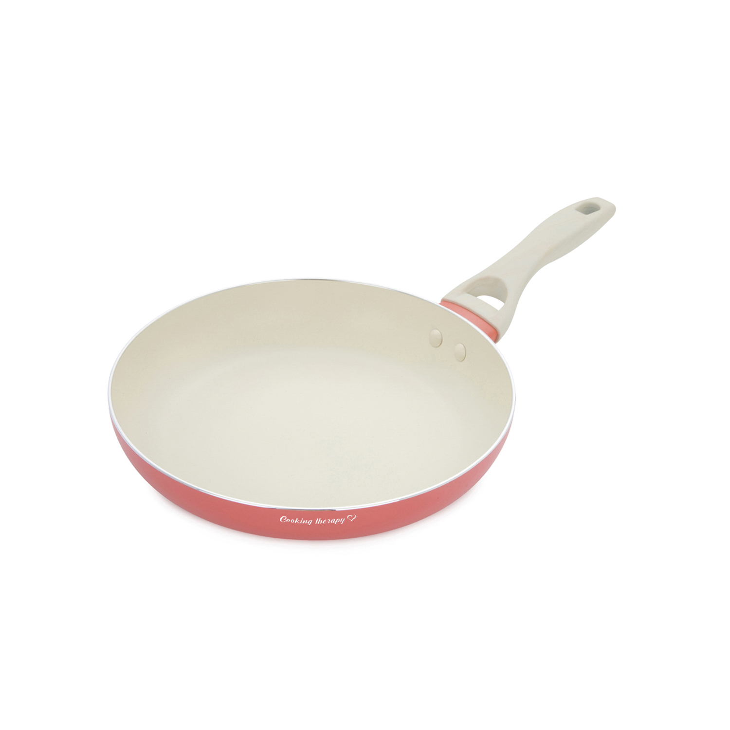 Padella 24 cm corallo Cooking Therapy