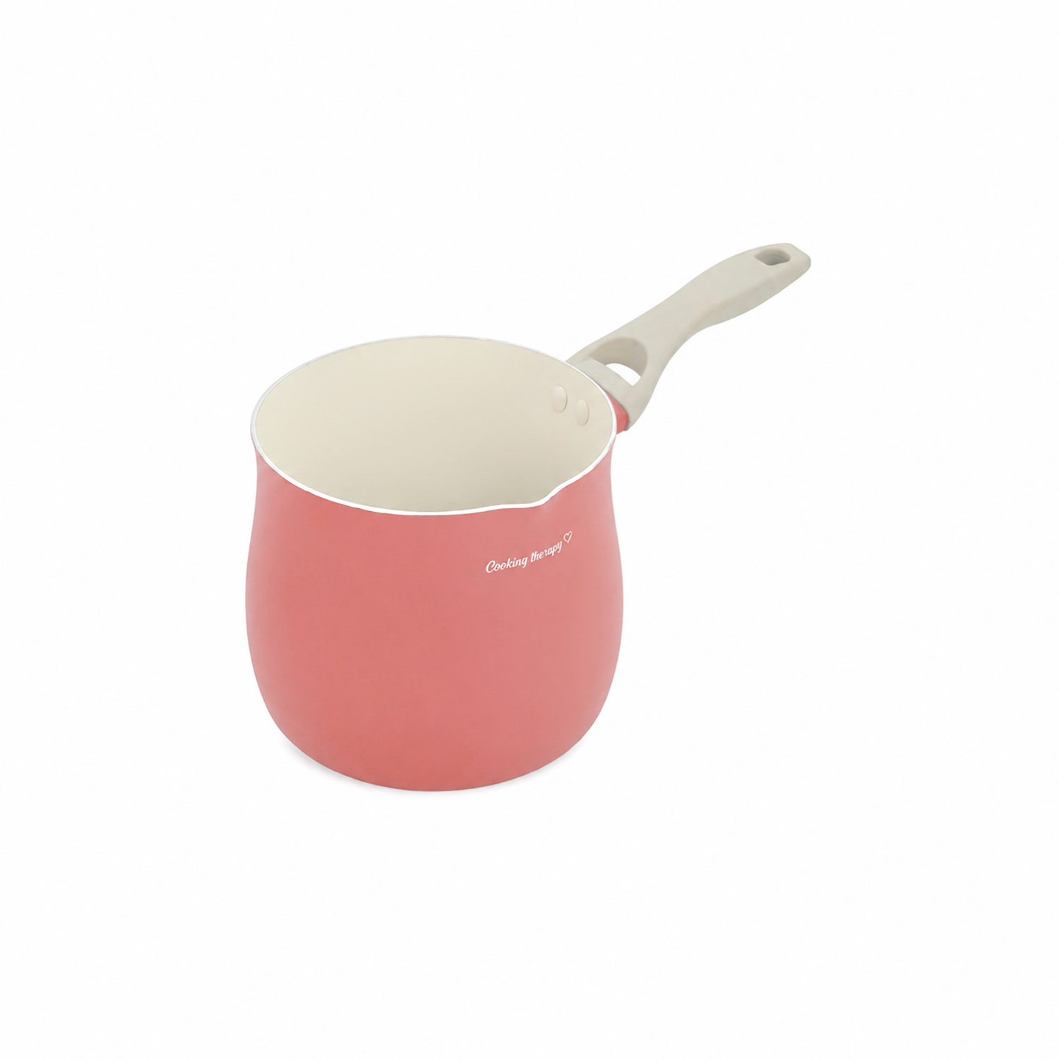 Bollilatte pentolino 12 cm corallo Cooking Therapy