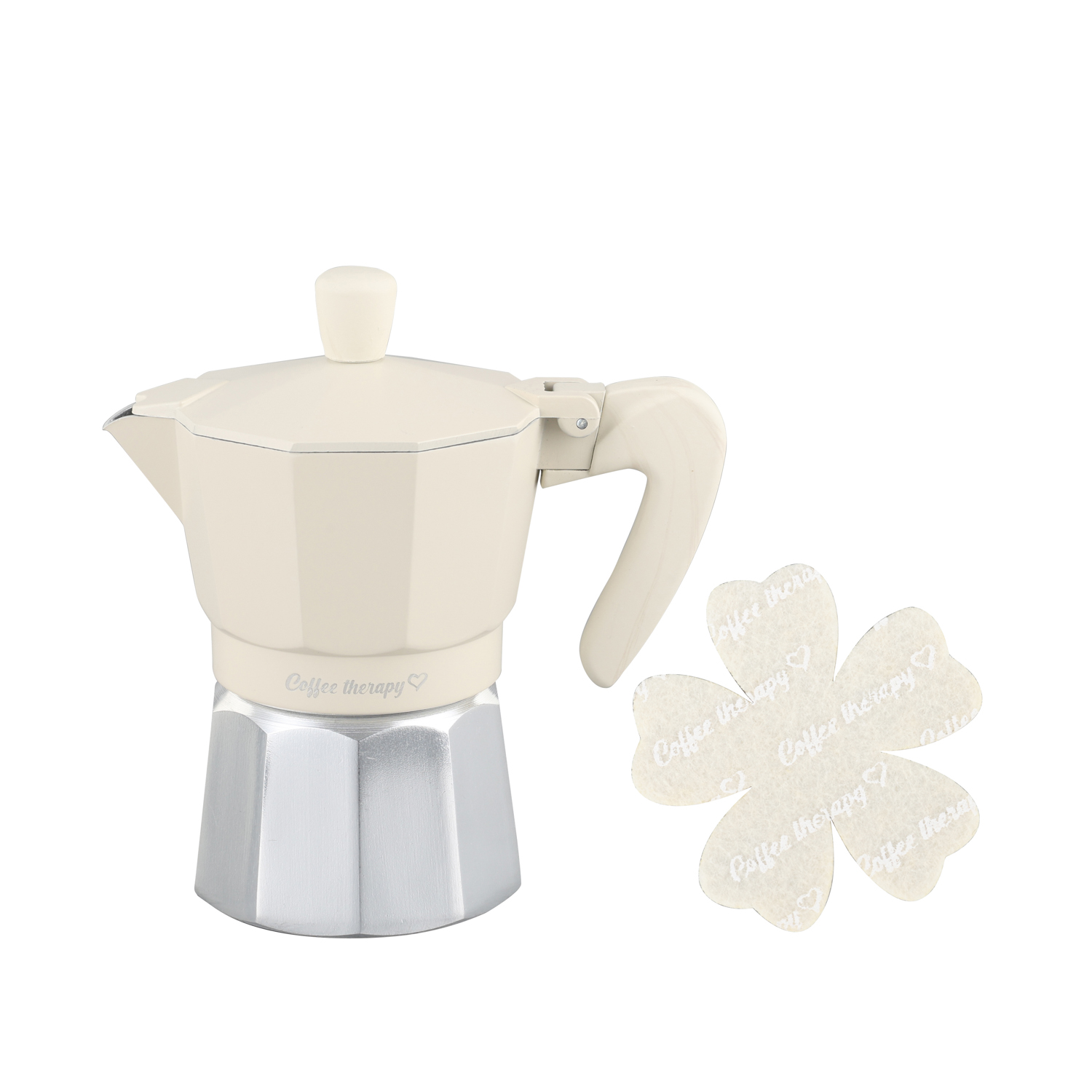 Caffettiera 3 tazze sabbia Cooking Therapy