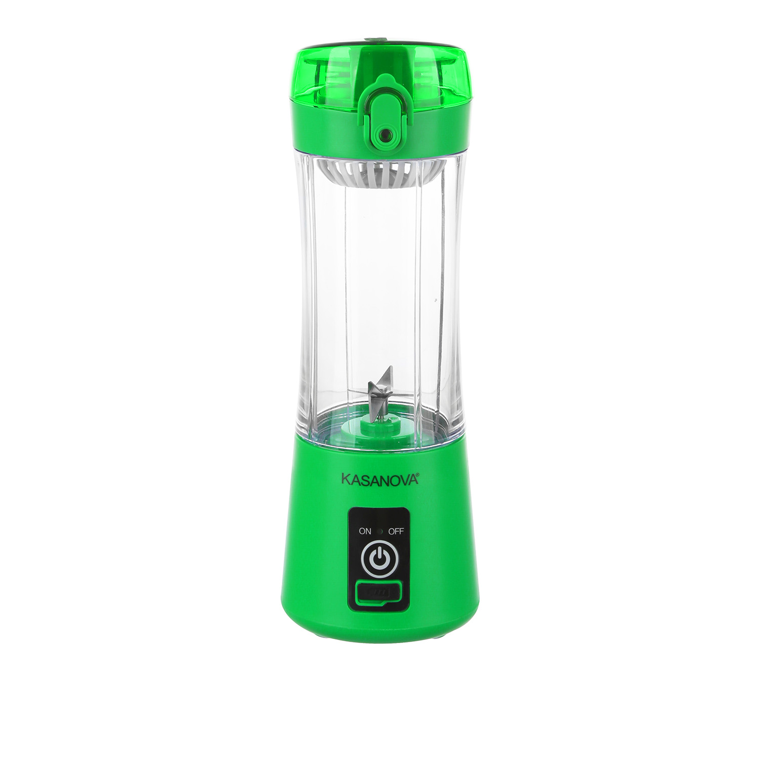 Mini frullatore portatile senza fili 350 ml verde
