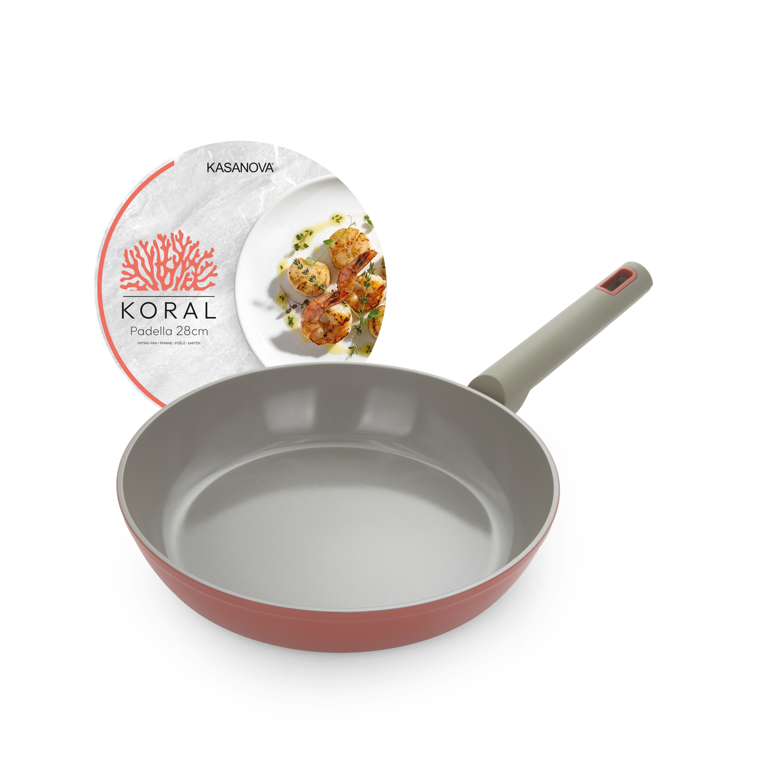 Padella 28 cm antiaderente ceramico Koral