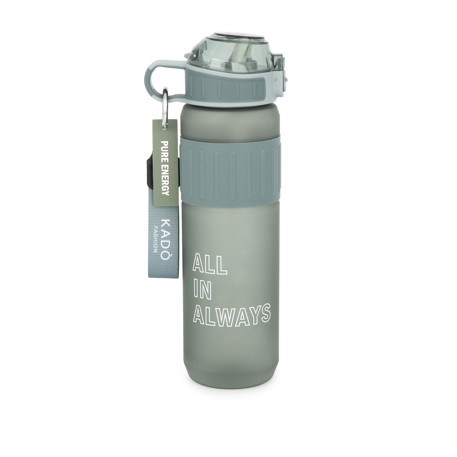 Borraccia scritta motivazionale 1 L grigio Hydrea