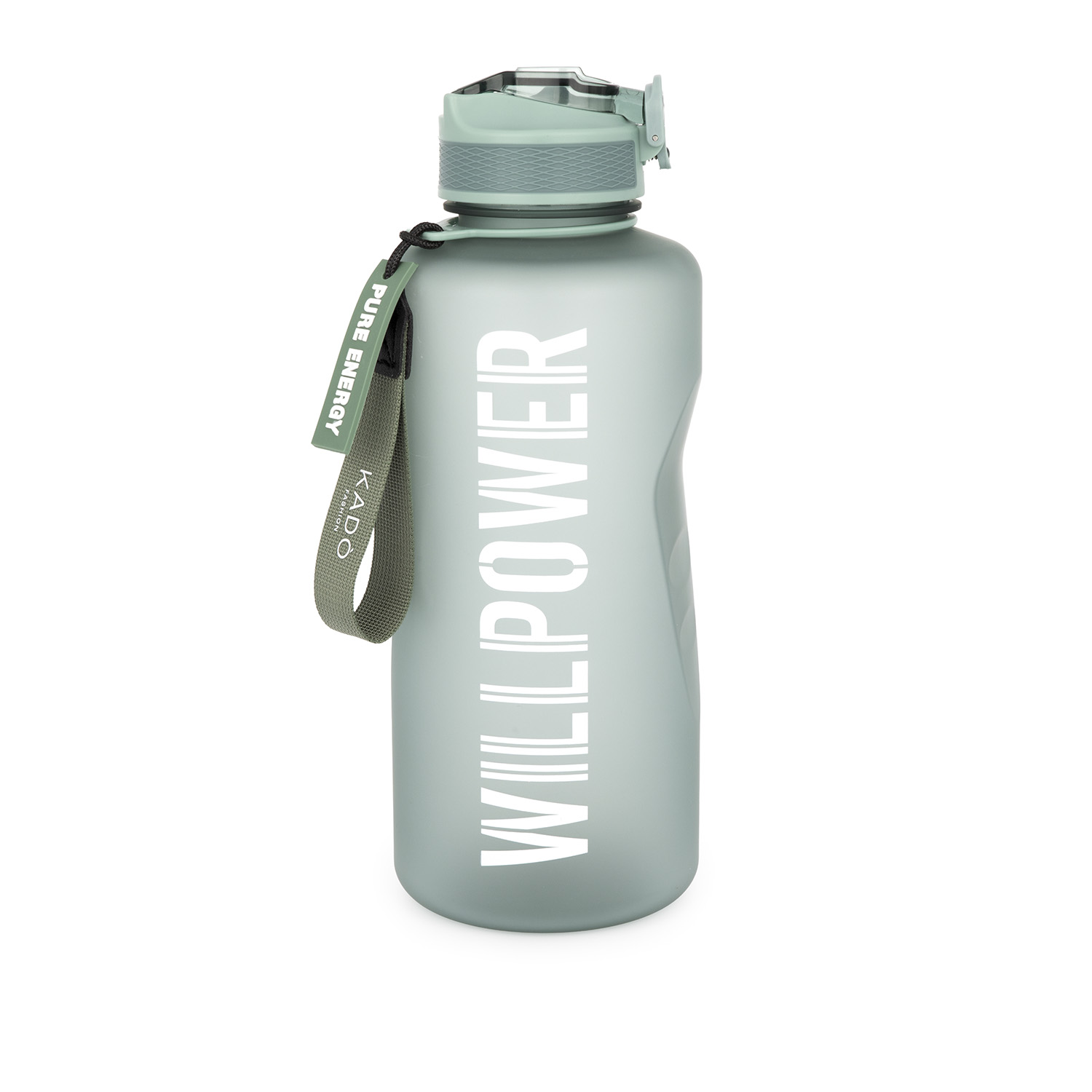 Borraccia scritta motivazionale 2,2 L grigio Bold Collection