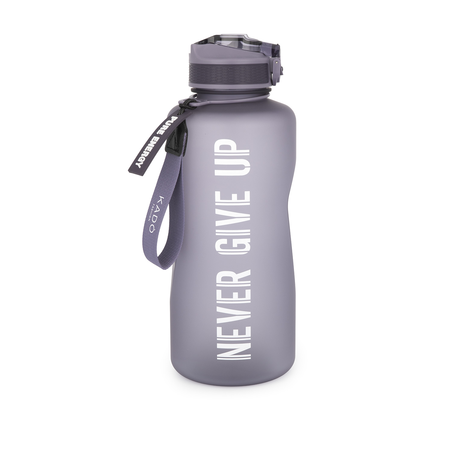Borraccia scritta motivazionale 2,2 L viola Bold Collection
