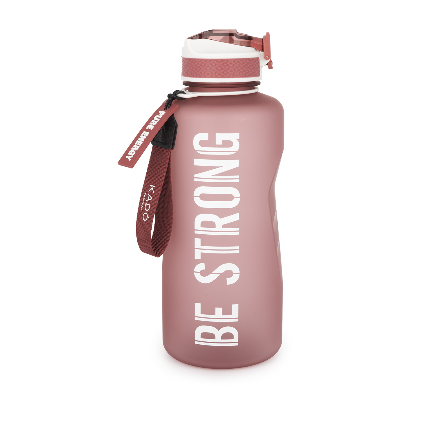 Borraccia scritta motivazionale 2,2 L rosso Bold Collection