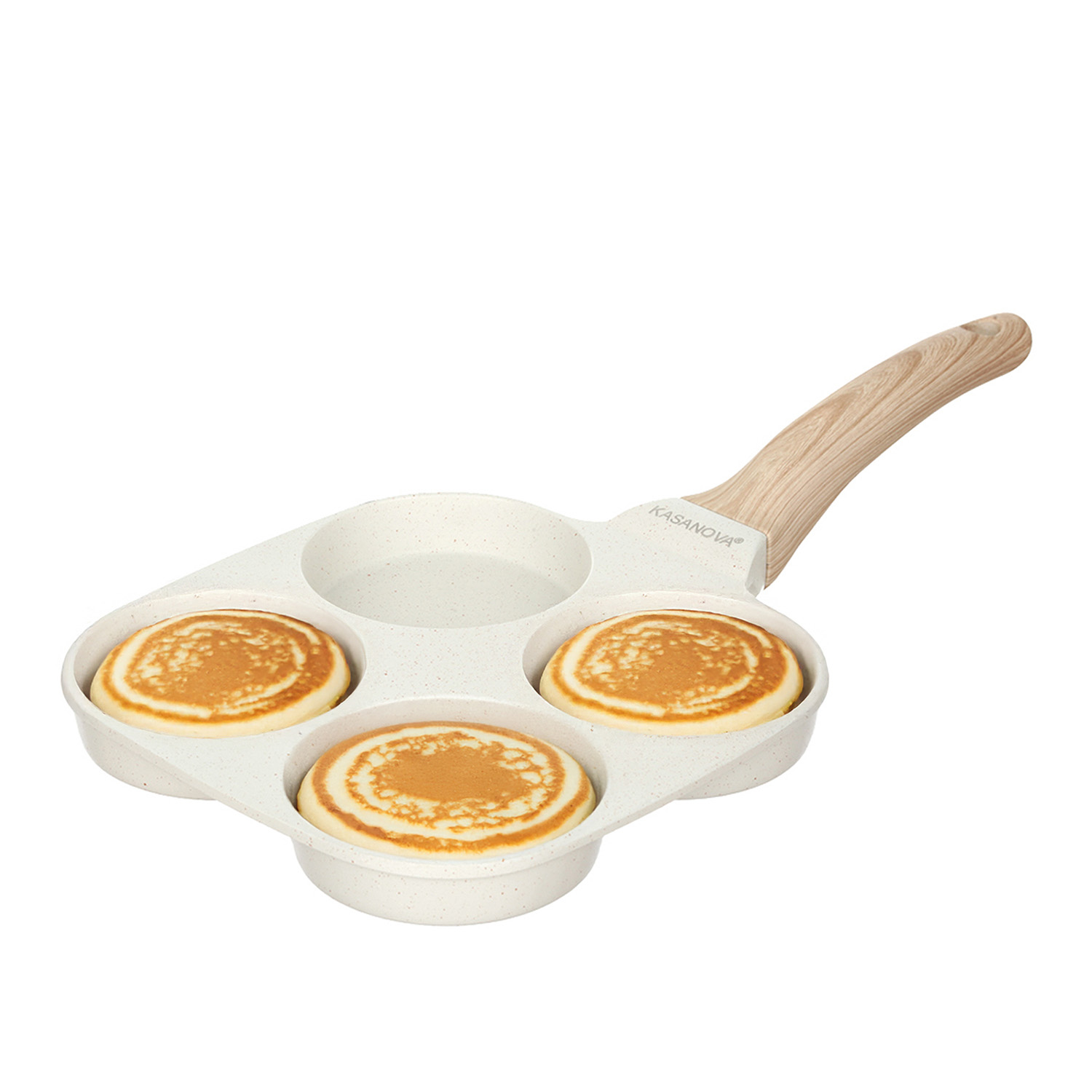 Padella 4 pancake 9 cm crema