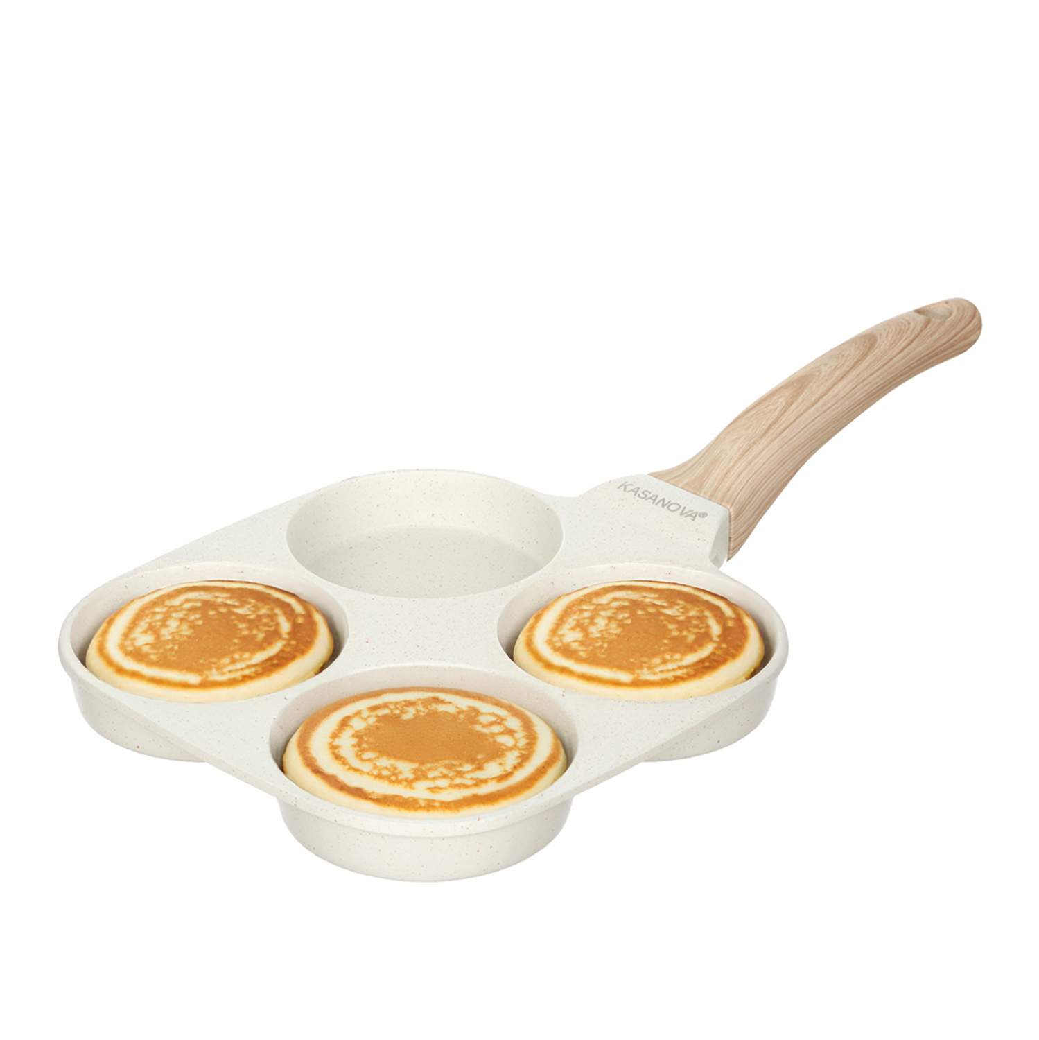 Padella 4 pancake 9 cm crema