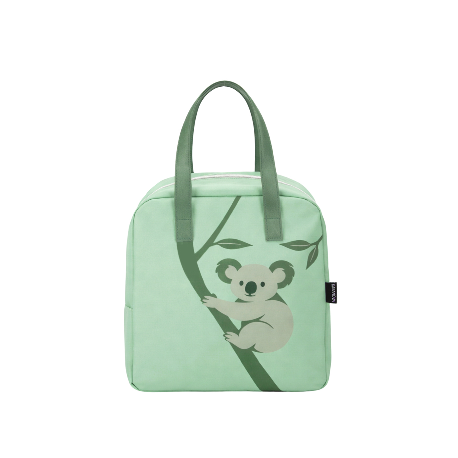 Borsa termica impermeabile koala 6,5 L verde con manici