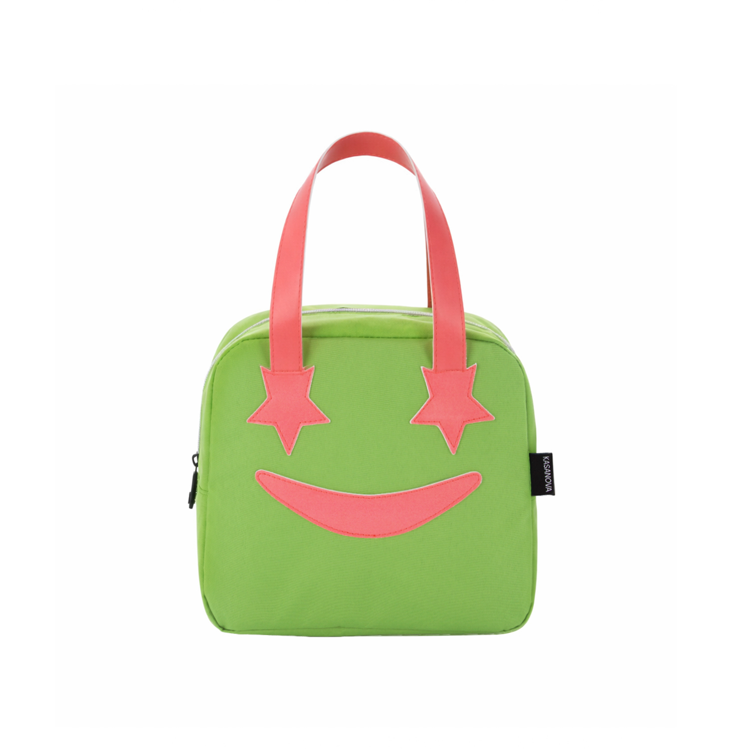 Borsa termica impermeabile 6,5 L verde sorriso con manici