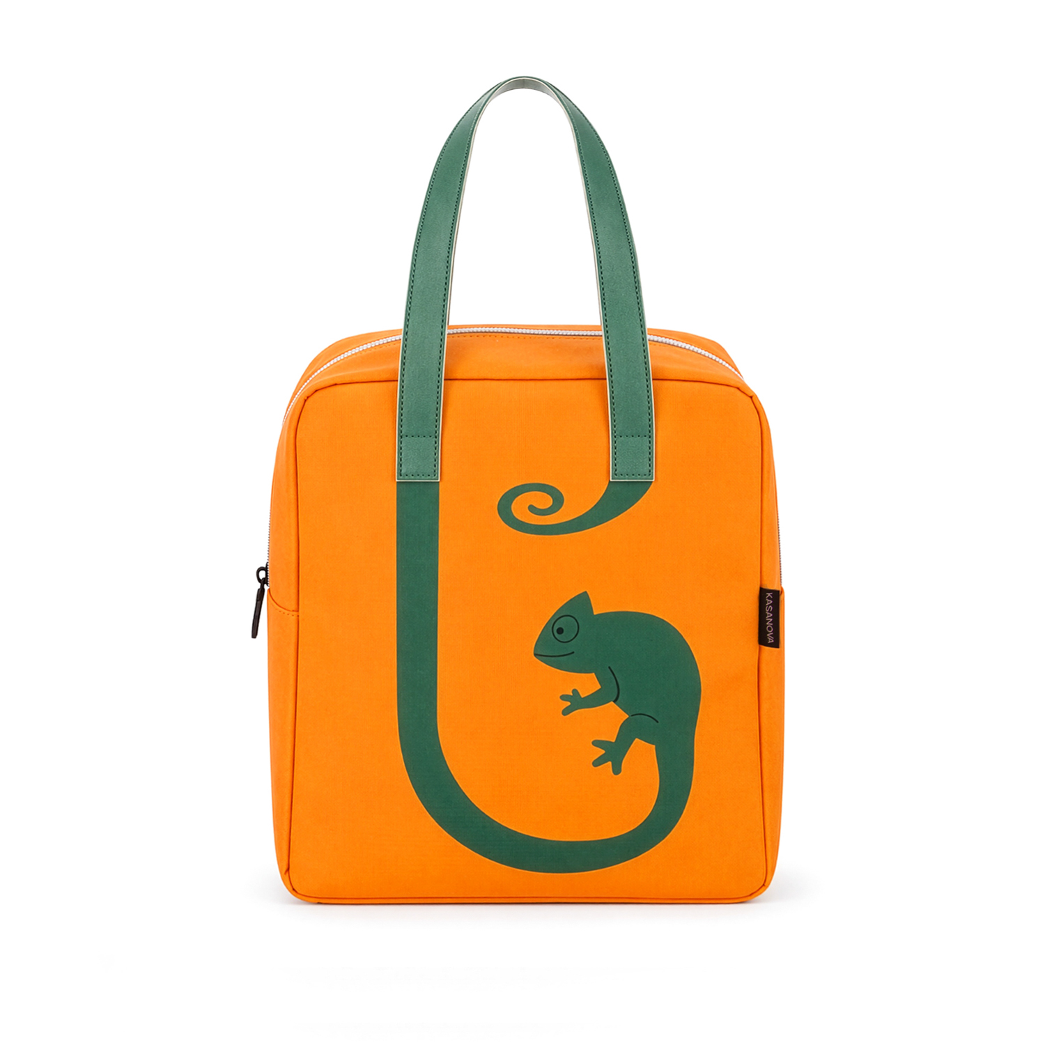 Borsa termica impermeabile camaleonte 8,5 L arancione con manici