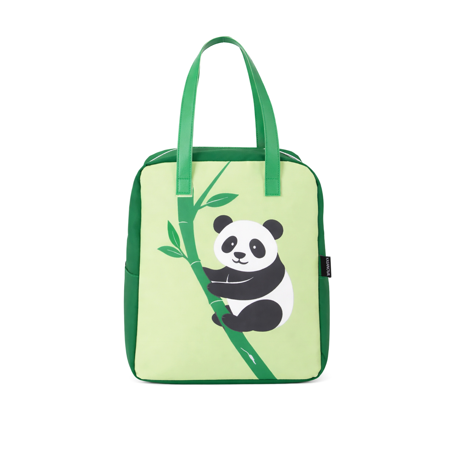 Borsa termica impermeabile panda 8,5 L verde con manici