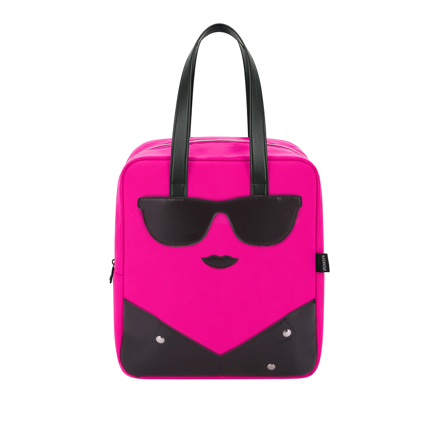 Borsa termica impermeabile 8,5 L rosa occhiali con manici