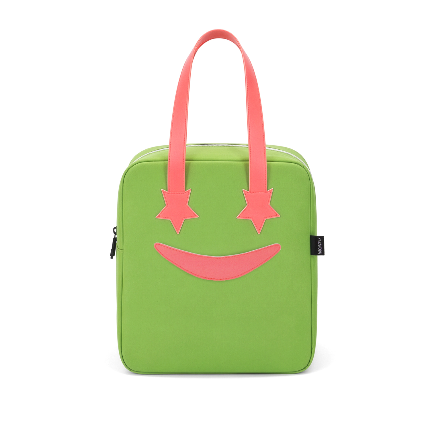 Borsa termica impermeabile 8,5 L verde sorriso con manici