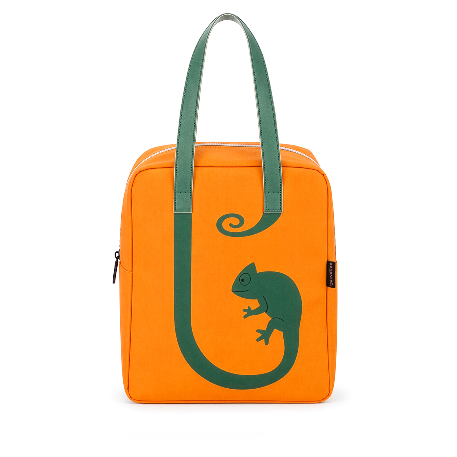 Borsa termica impermeabile camaleonte 11 L arancione con manici