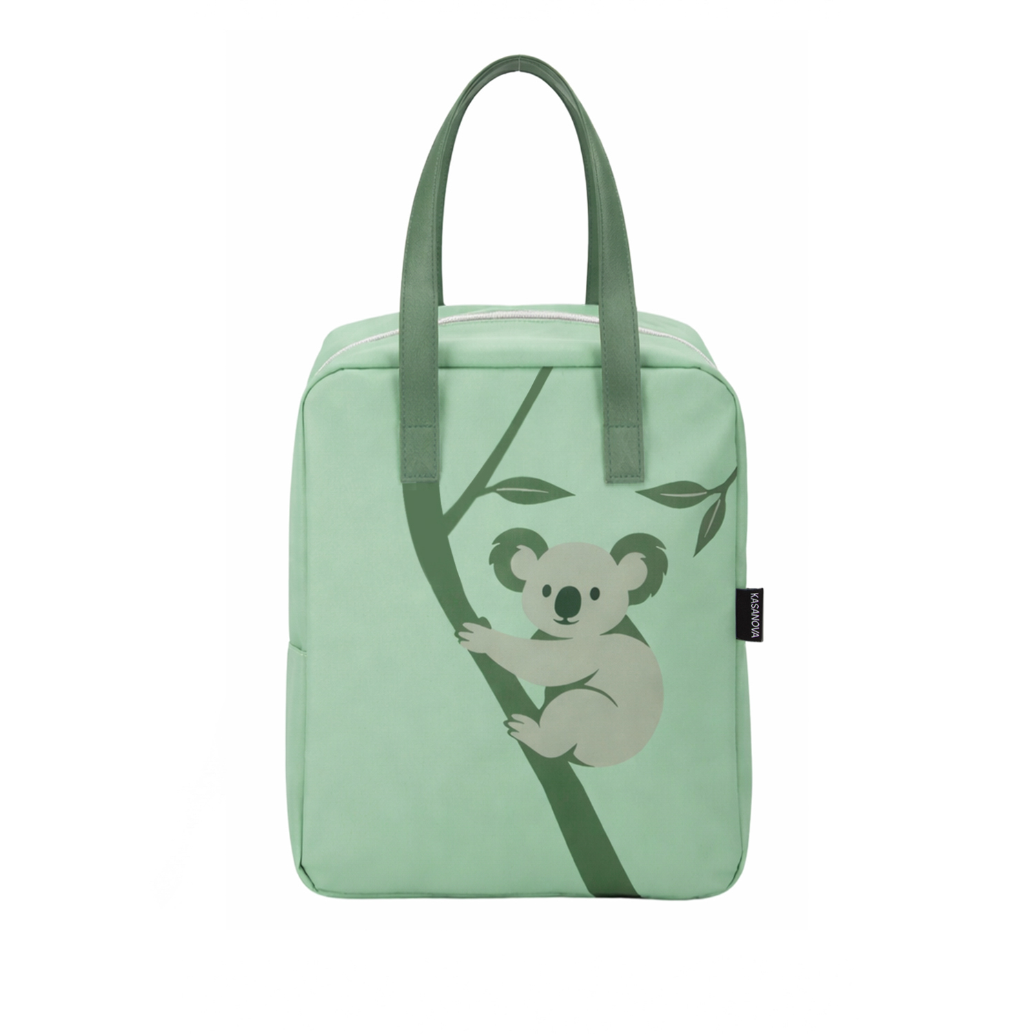 Borsa termica impermeabile koala 11 L verde con manici
