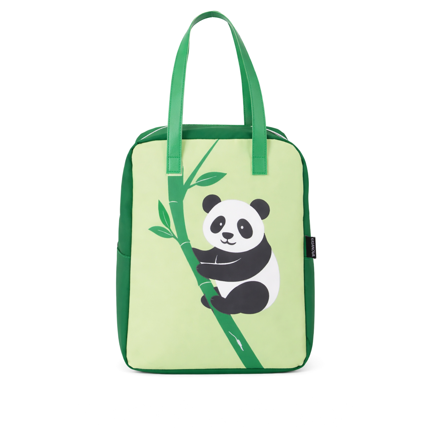 Borsa termica impermeabile panda 11 L verde con manici