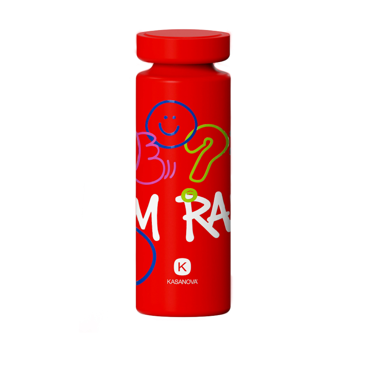 Bottiglia termica 500 ml rosso Graffiti Collection
