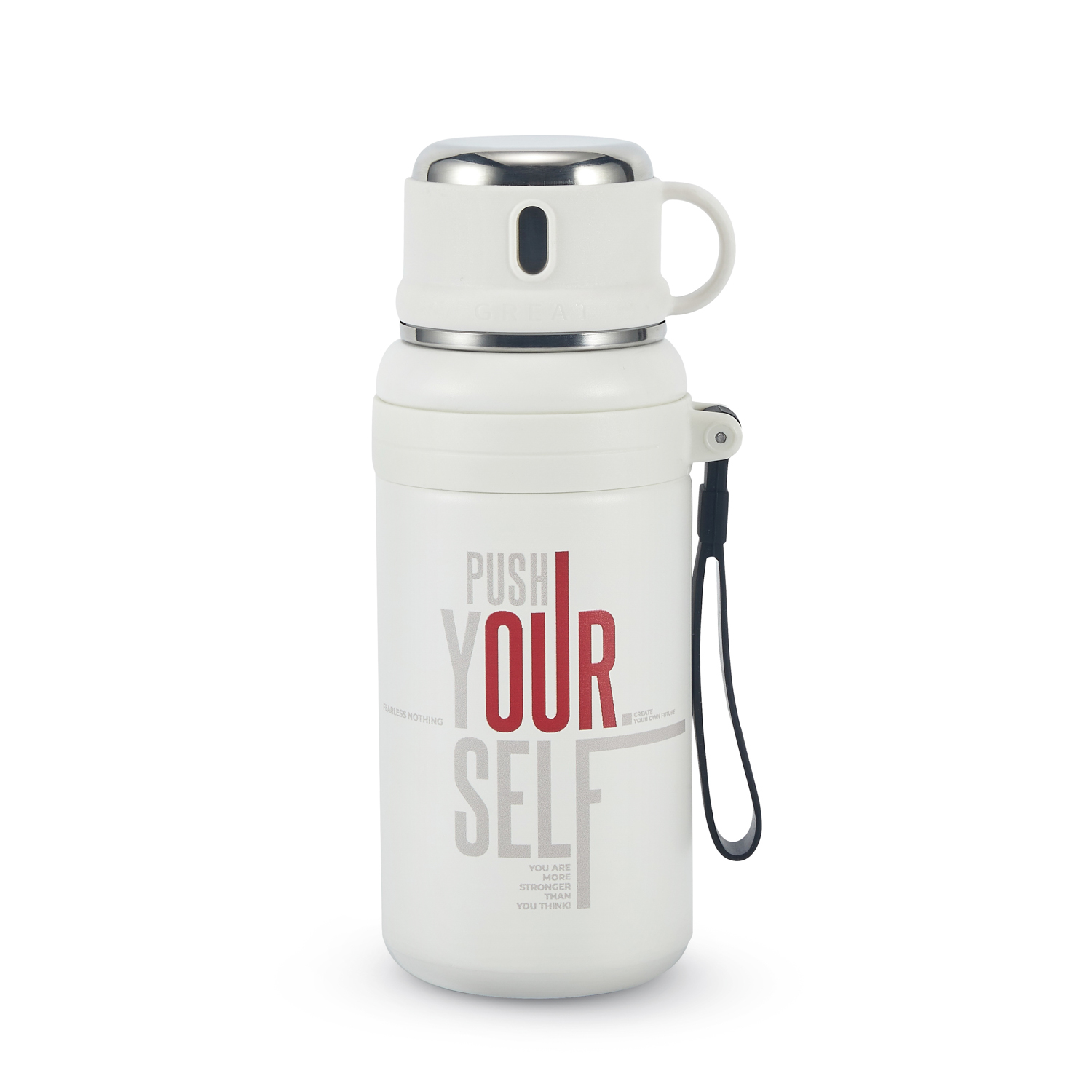 Thermos 600 ml Moty Collection bianco