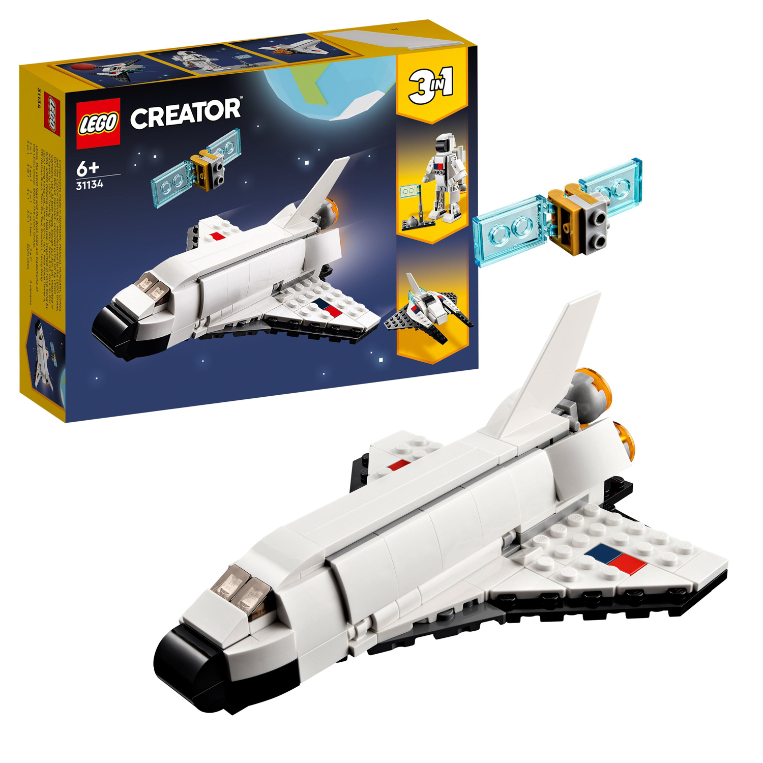 Lego Space Shuttle Playset Creator 3 in 1