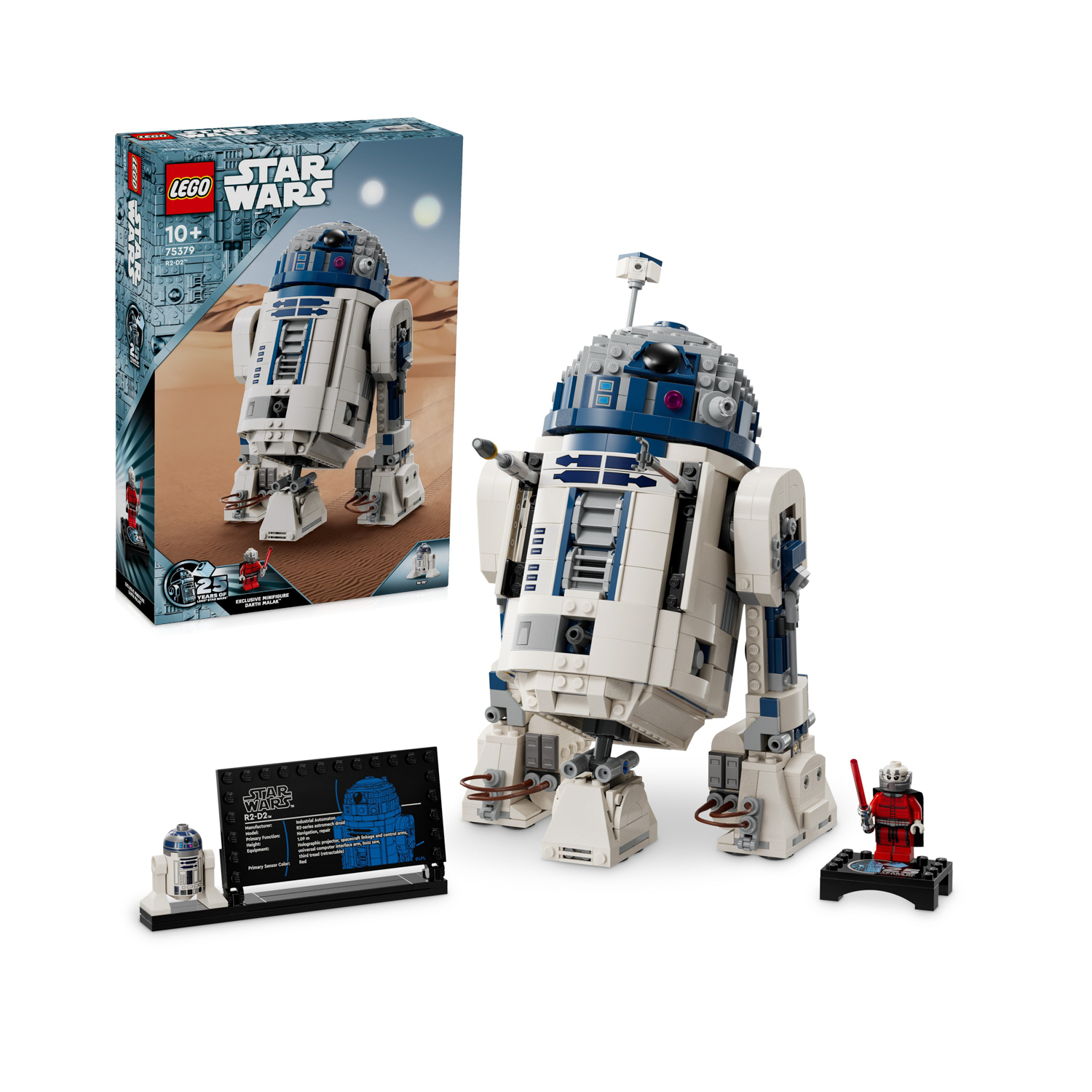 R2 D2 personaggio Star Wars - Lego