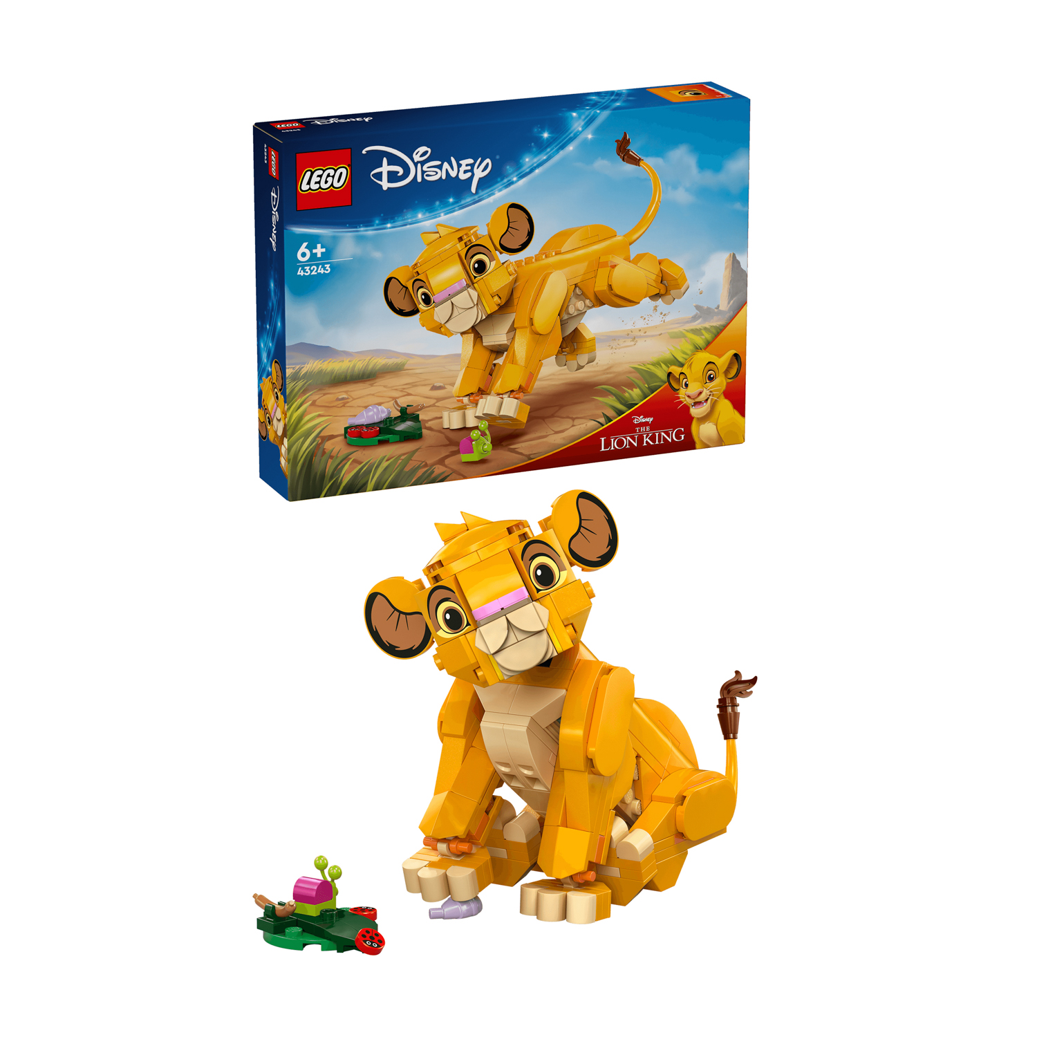 Simba cucciolo Il re leone Lego Disney