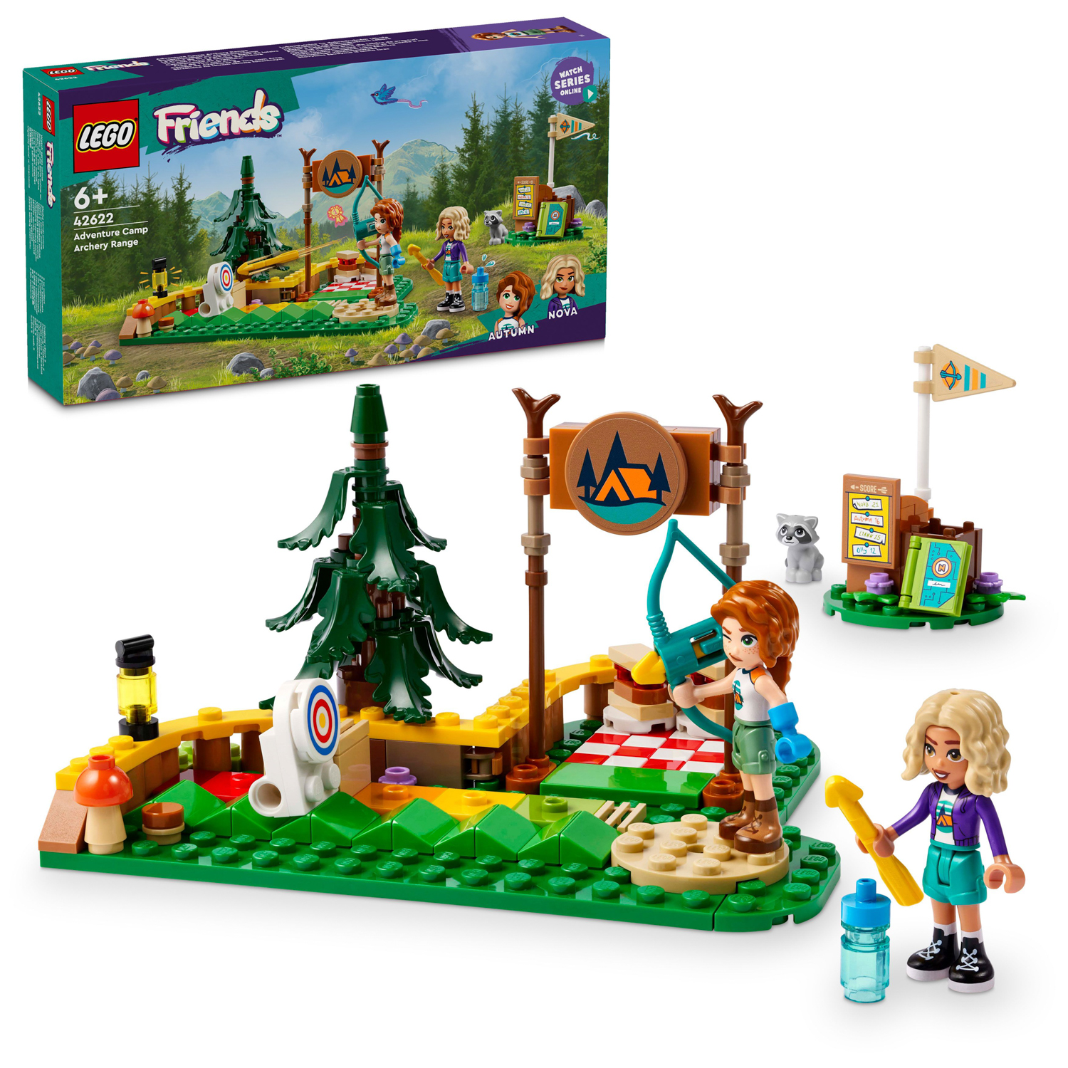 Tiro con l'arco al campo avventure Lego Friends: Divertimento e Sfida!