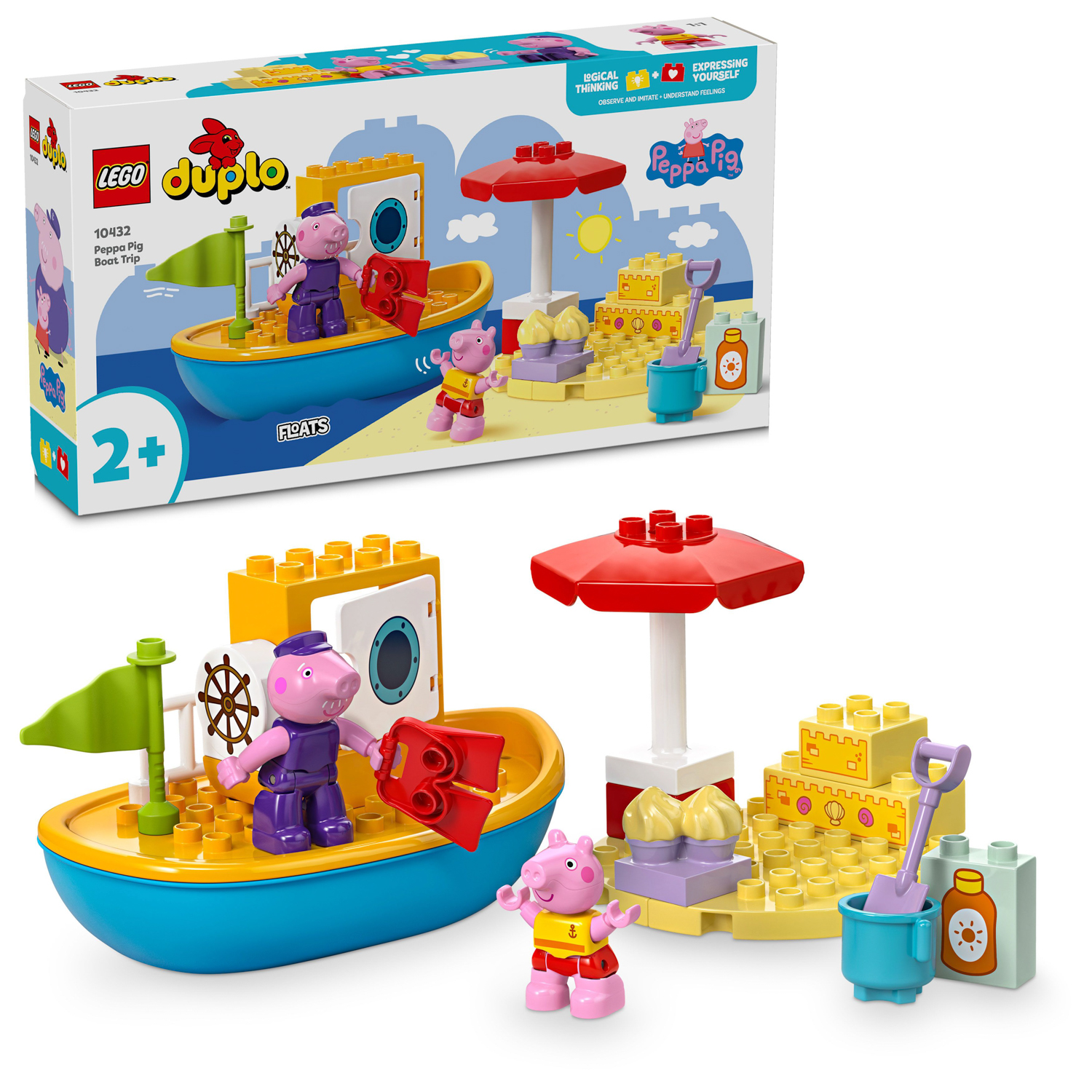 Viaggio in barca di Peppa Pig Lego Duplo