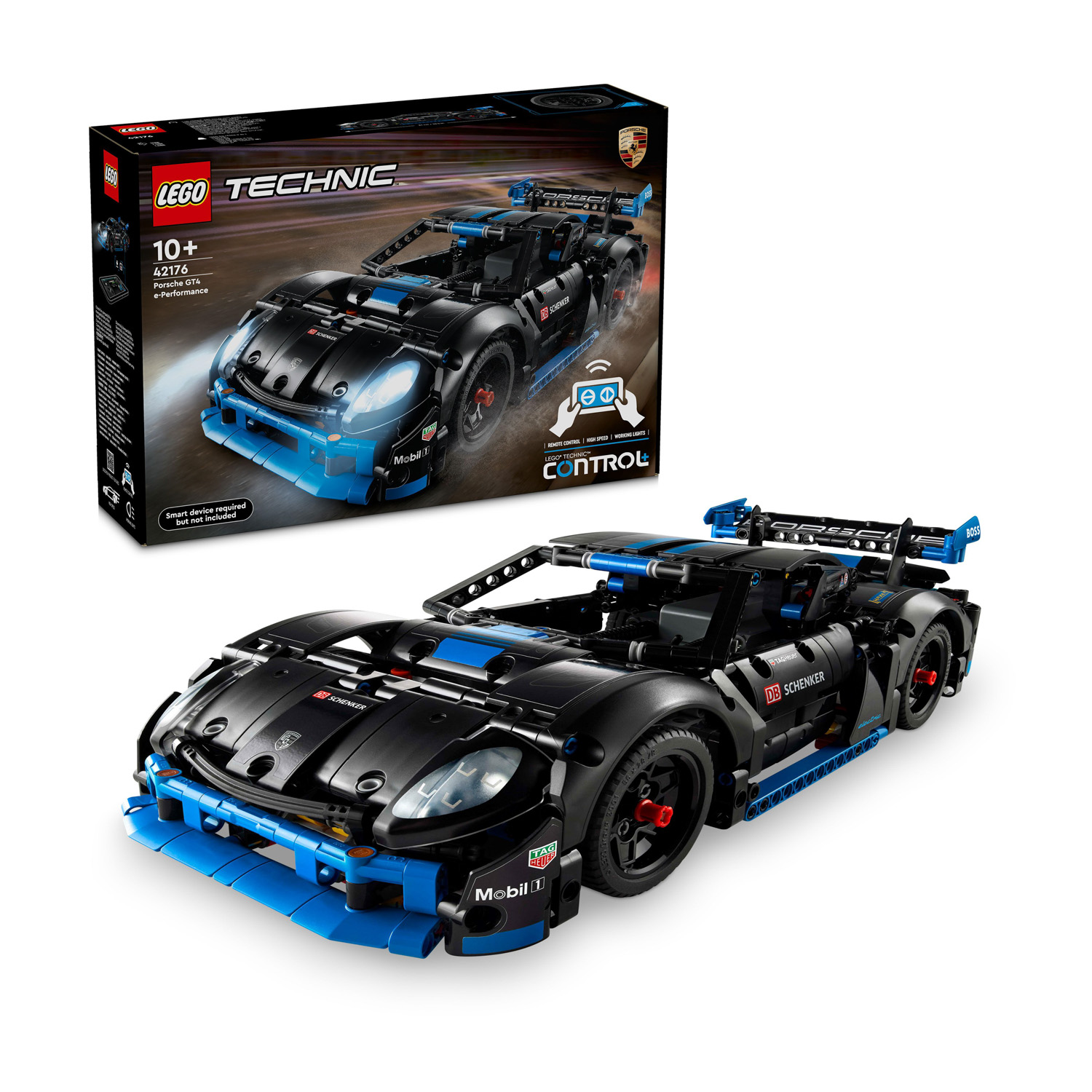 Auto da corsa Porsche GT4 ePerformance Lego Technic