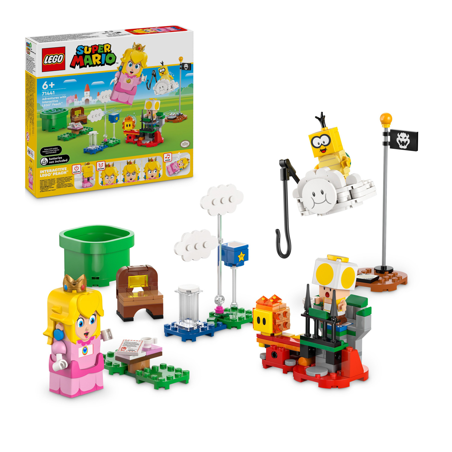 Avventure di Lego Peach interattiva Lego Super Mario