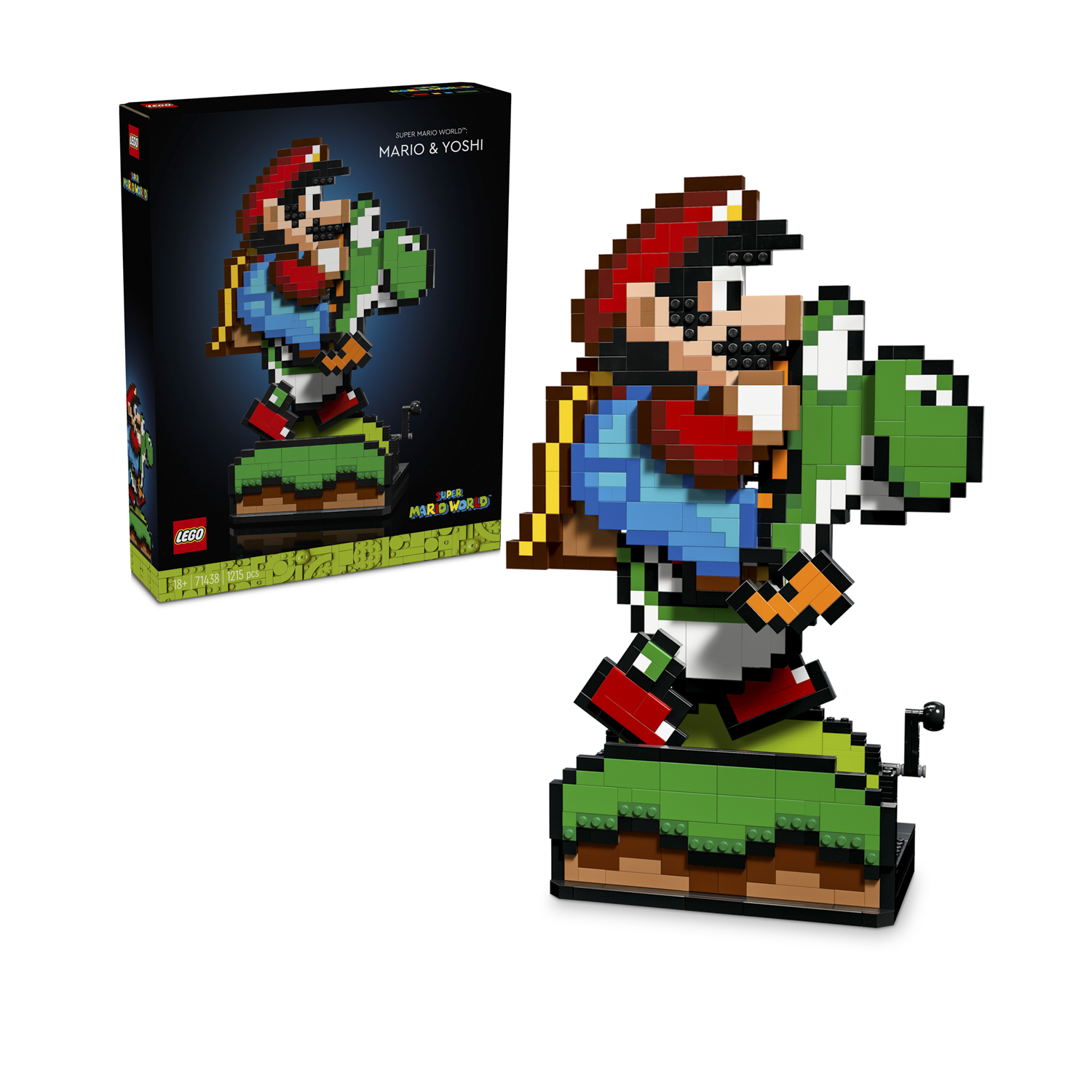 Mario e Yoshi Super Mario World Lego