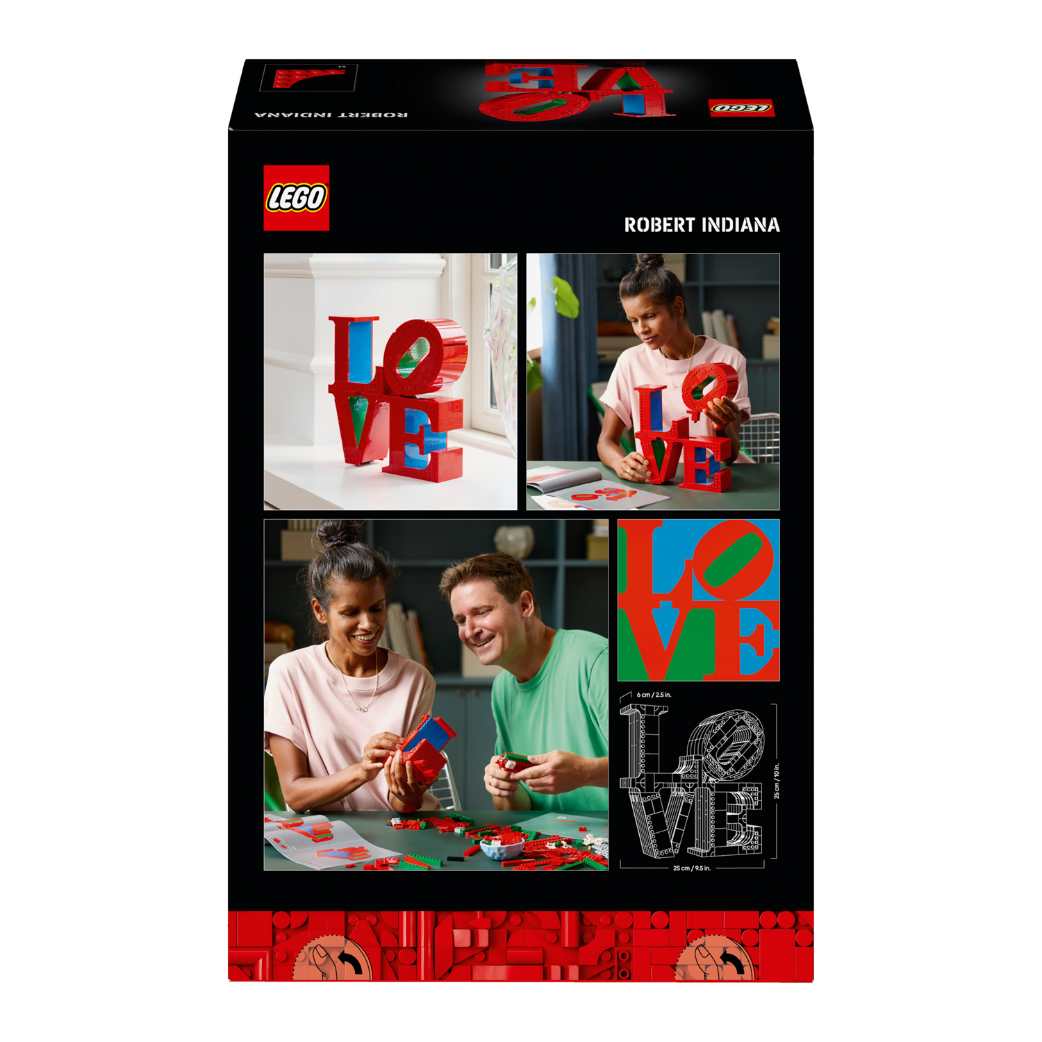 Love: L'Iconica Scultura LEGO® di Robert Indiana
