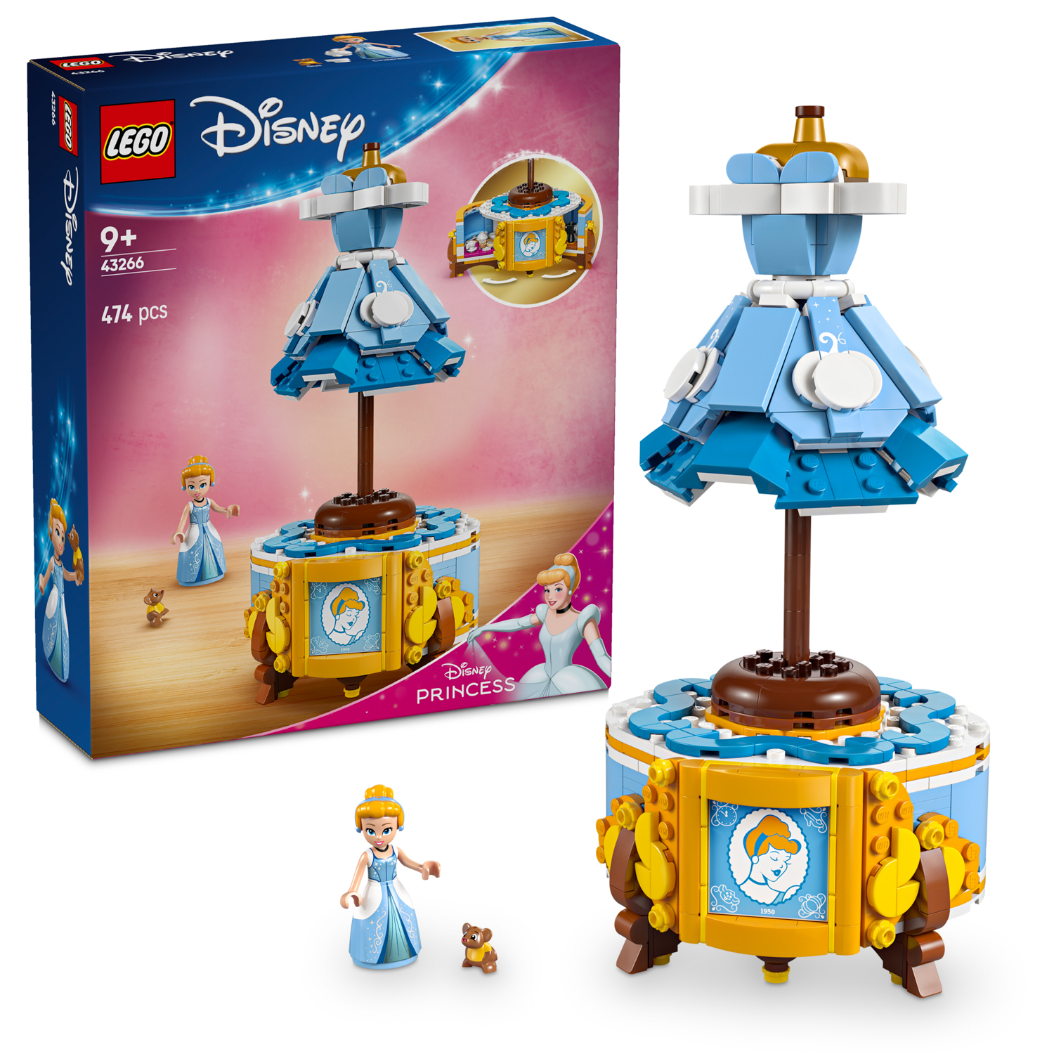 Abito di Cenerentola Lego Disney