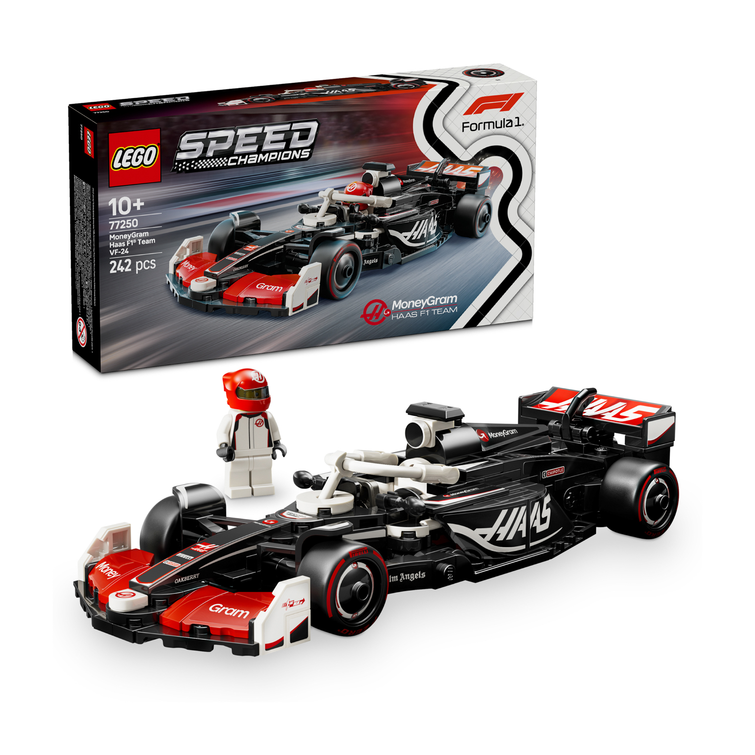 Auto da Corsa MoneyGram Haas F1 Team VF 24 - Lego Speed Champions