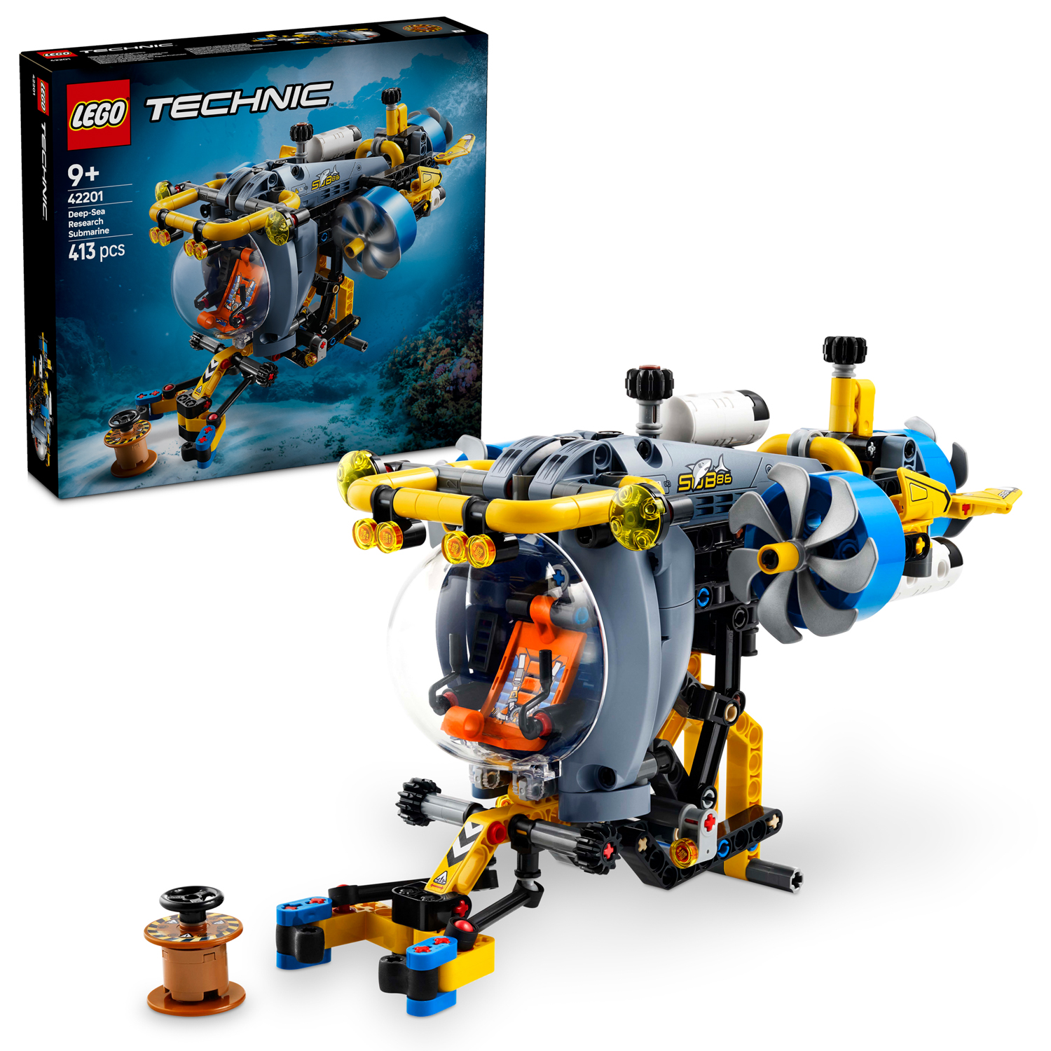 Sottomarino esplorazioni abissali Lego Technic
