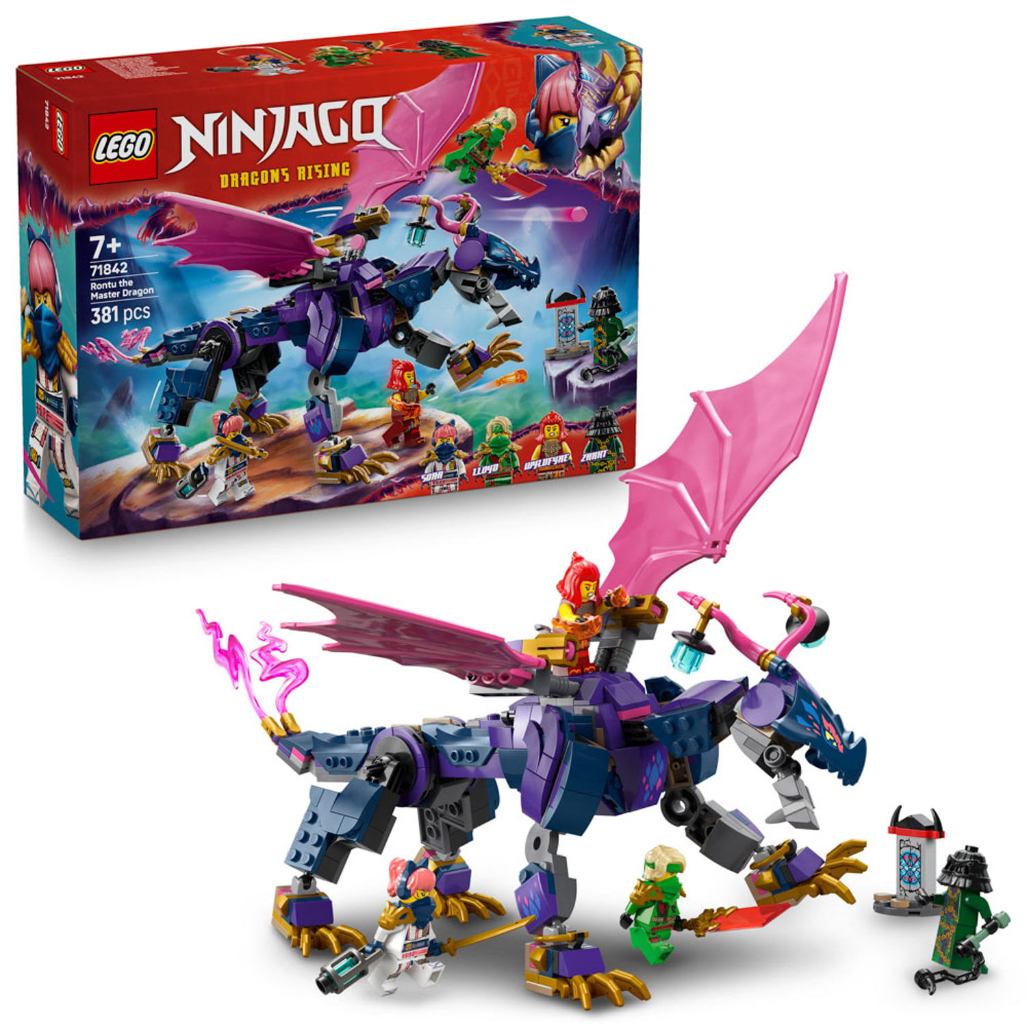 Rontu il Drago Maestro Lego Ninjago
