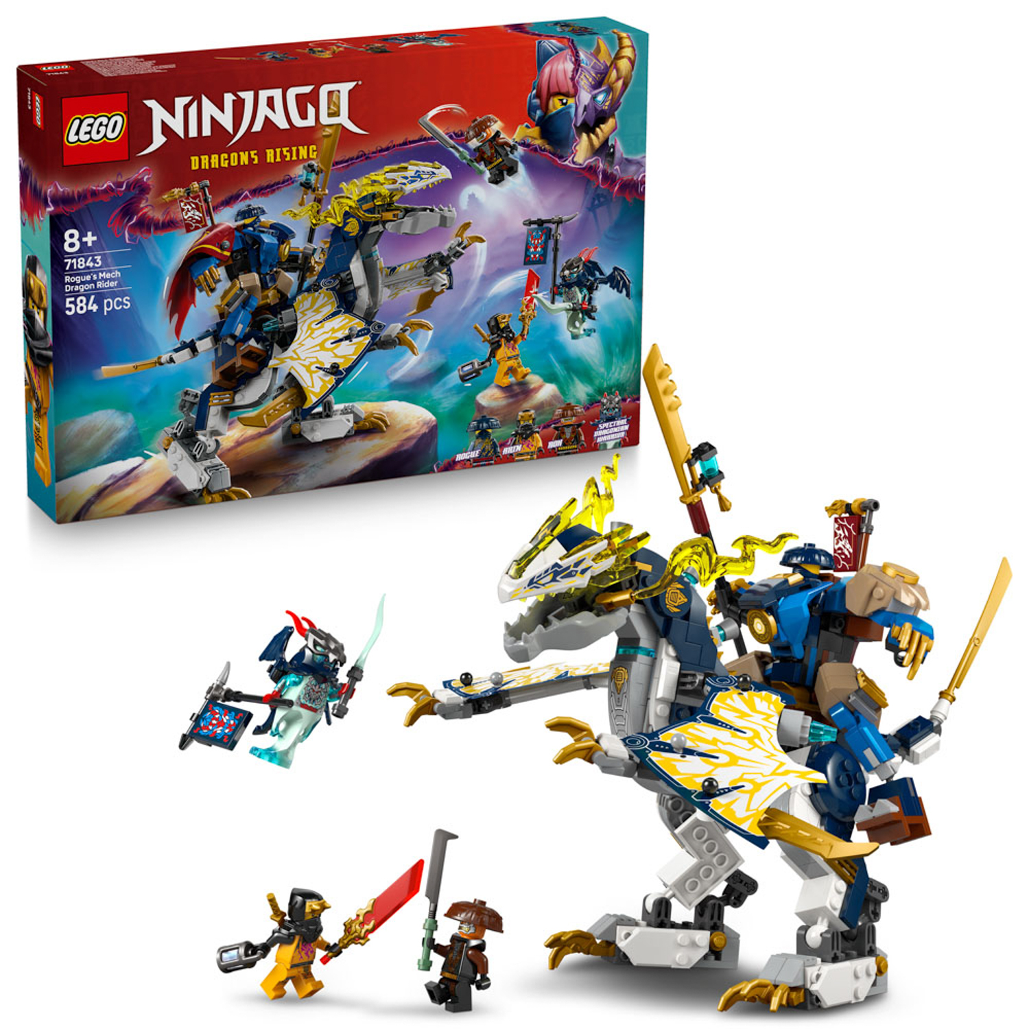 Mech Cavalca Drago di Rogue - Lego Ninjago