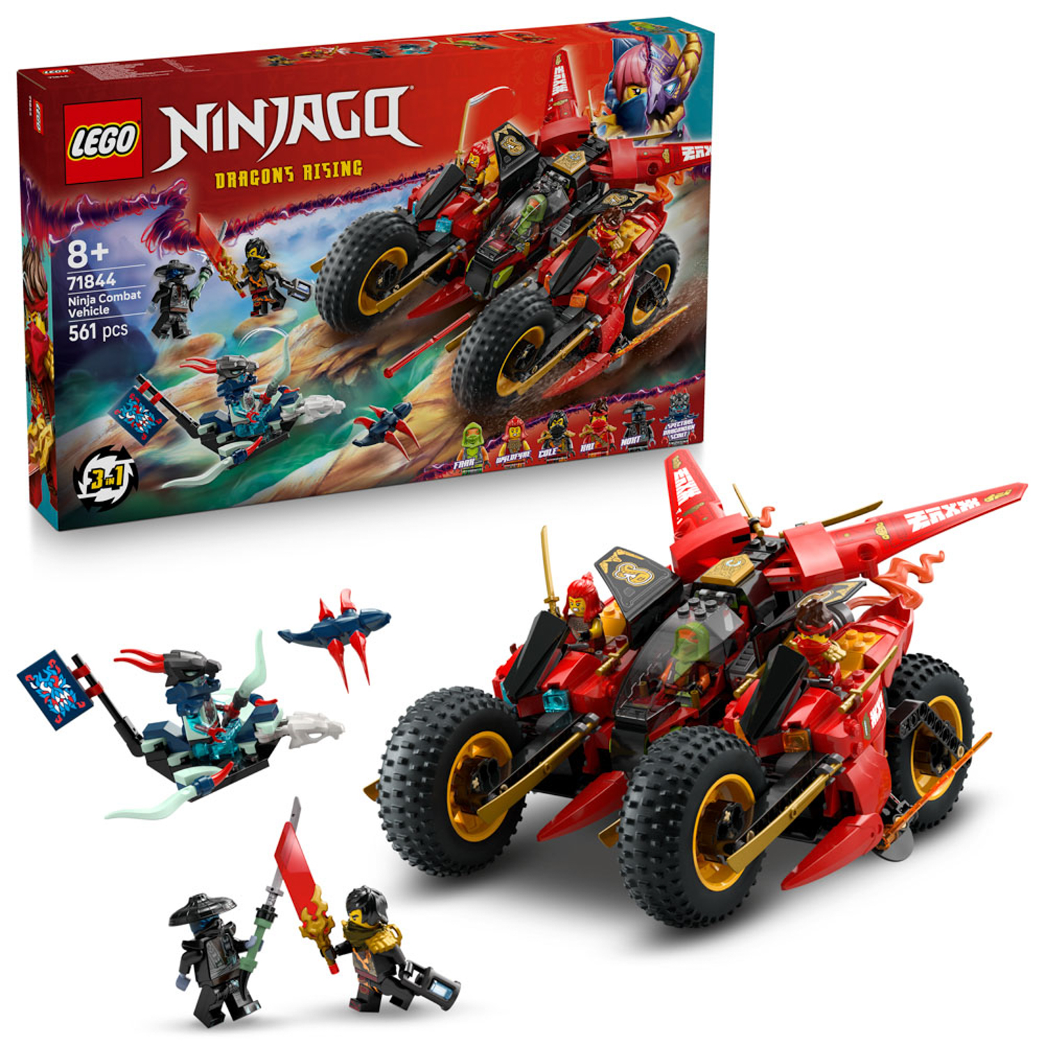 Veicolo da combattimento Ninja Lego Ninjago