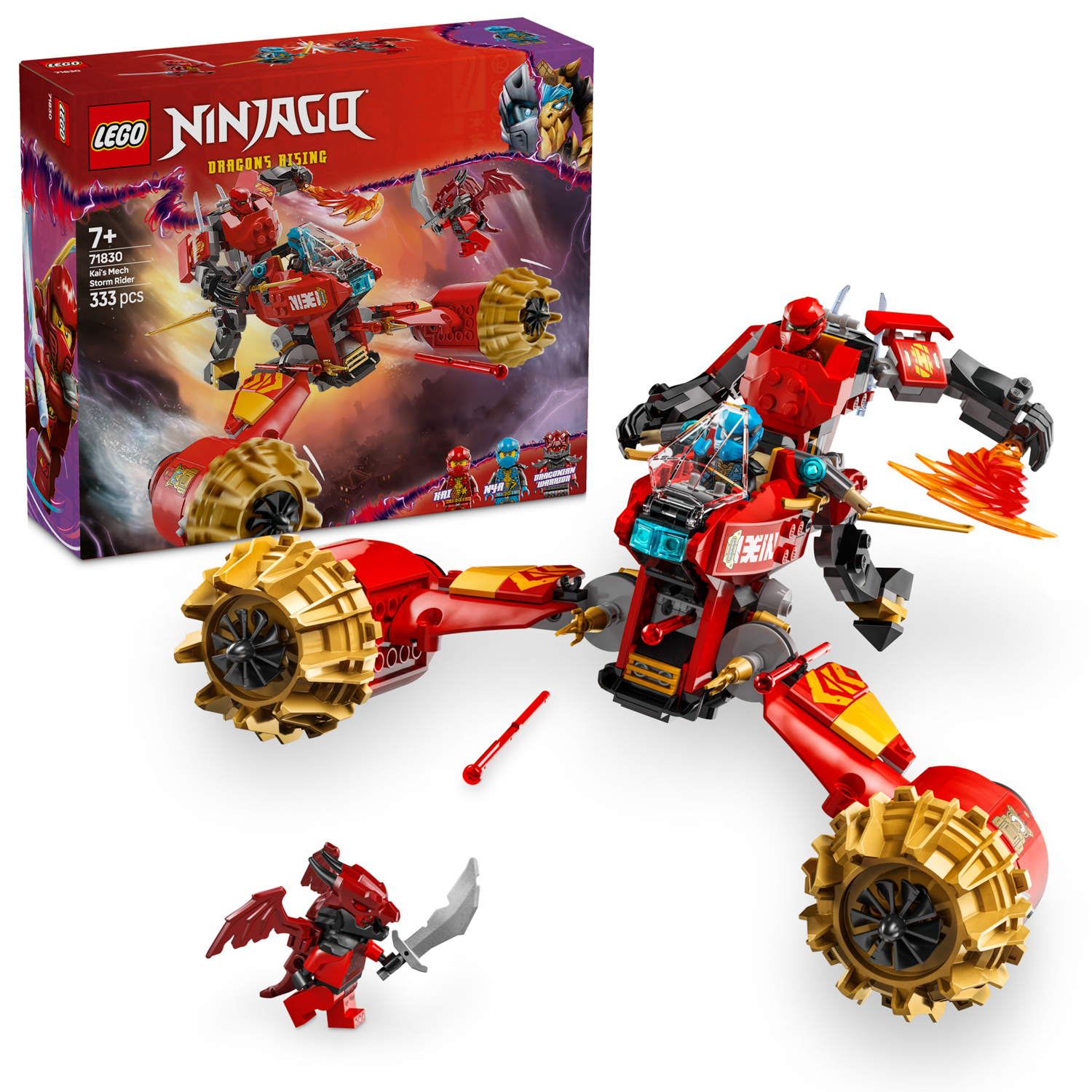 Mech Storm Rider di Kai Lego Ninjago: L'Azione Ninja!
