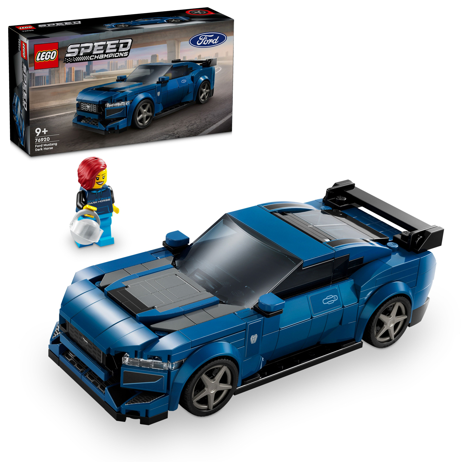 Auto Ford Mustang Dark Horse Lego Speed Champions